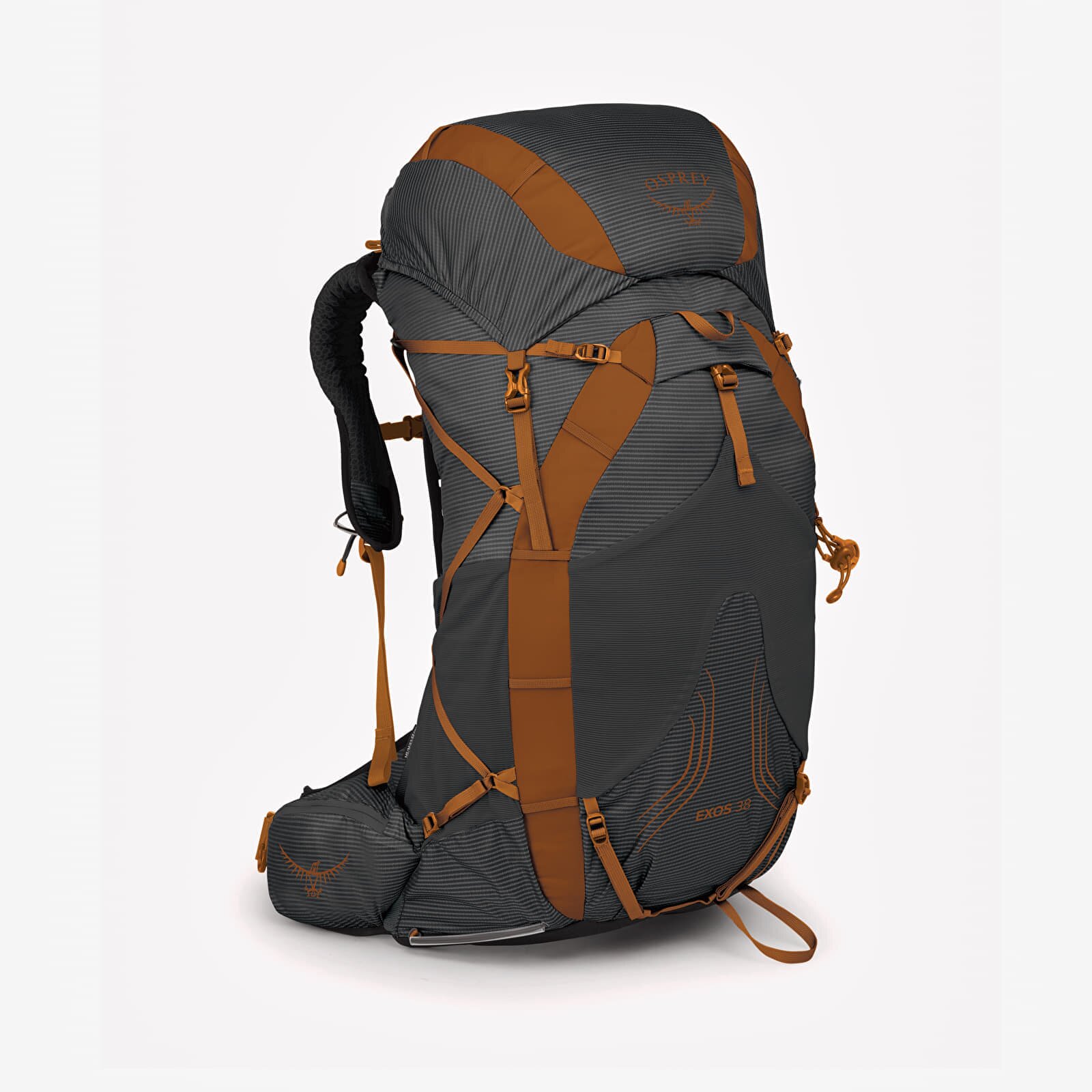 Osprey Раница Exos 38 Dark Charcoal Grey