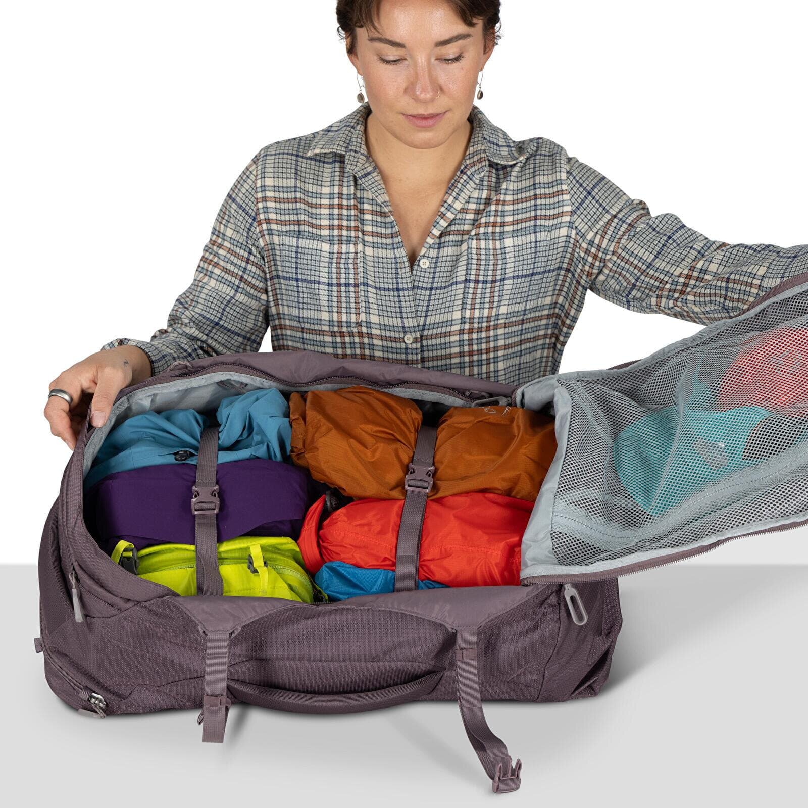 Osprey Раница Fairview 40 Graphite Purple