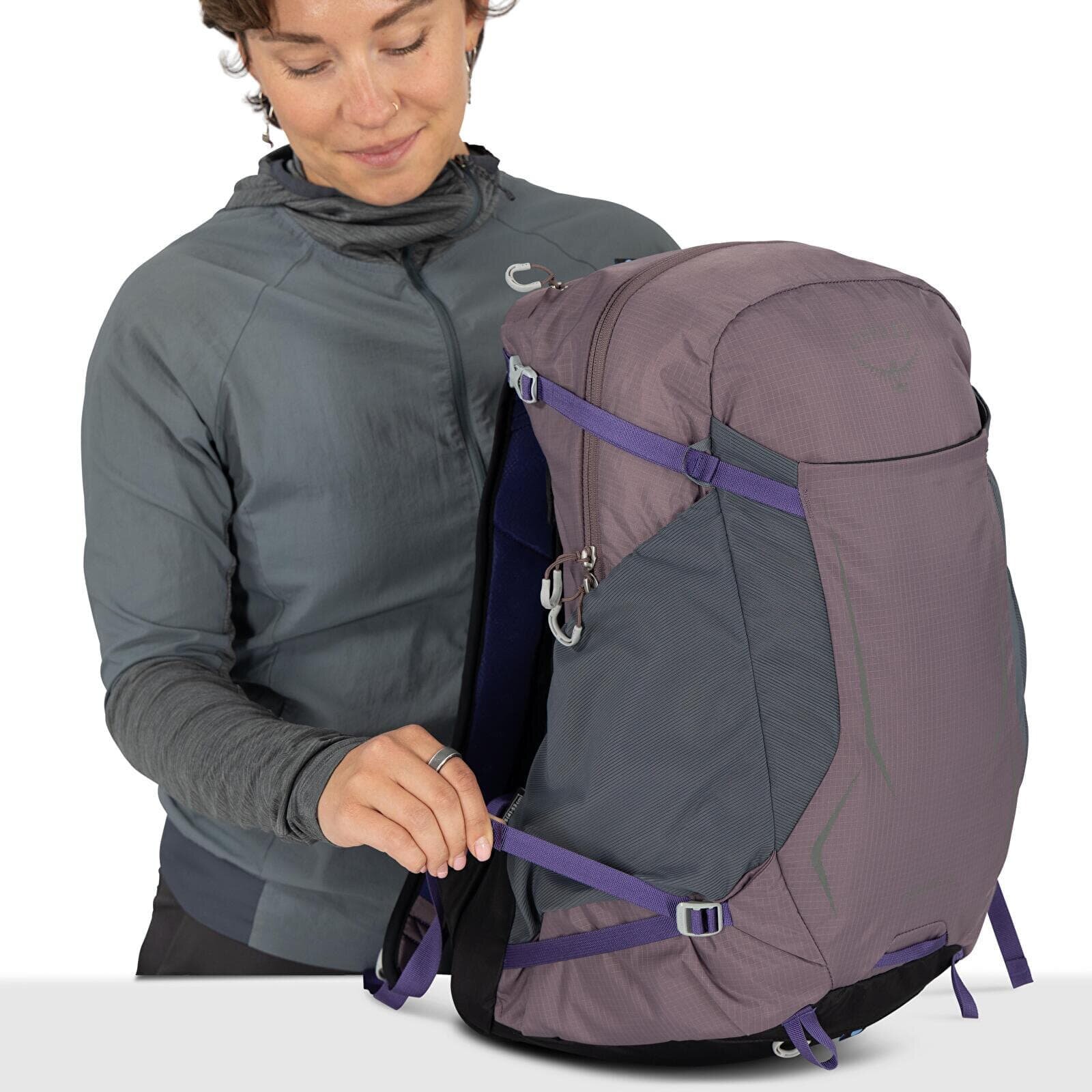 Osprey Раница Hikelite 28 Graphite Purple