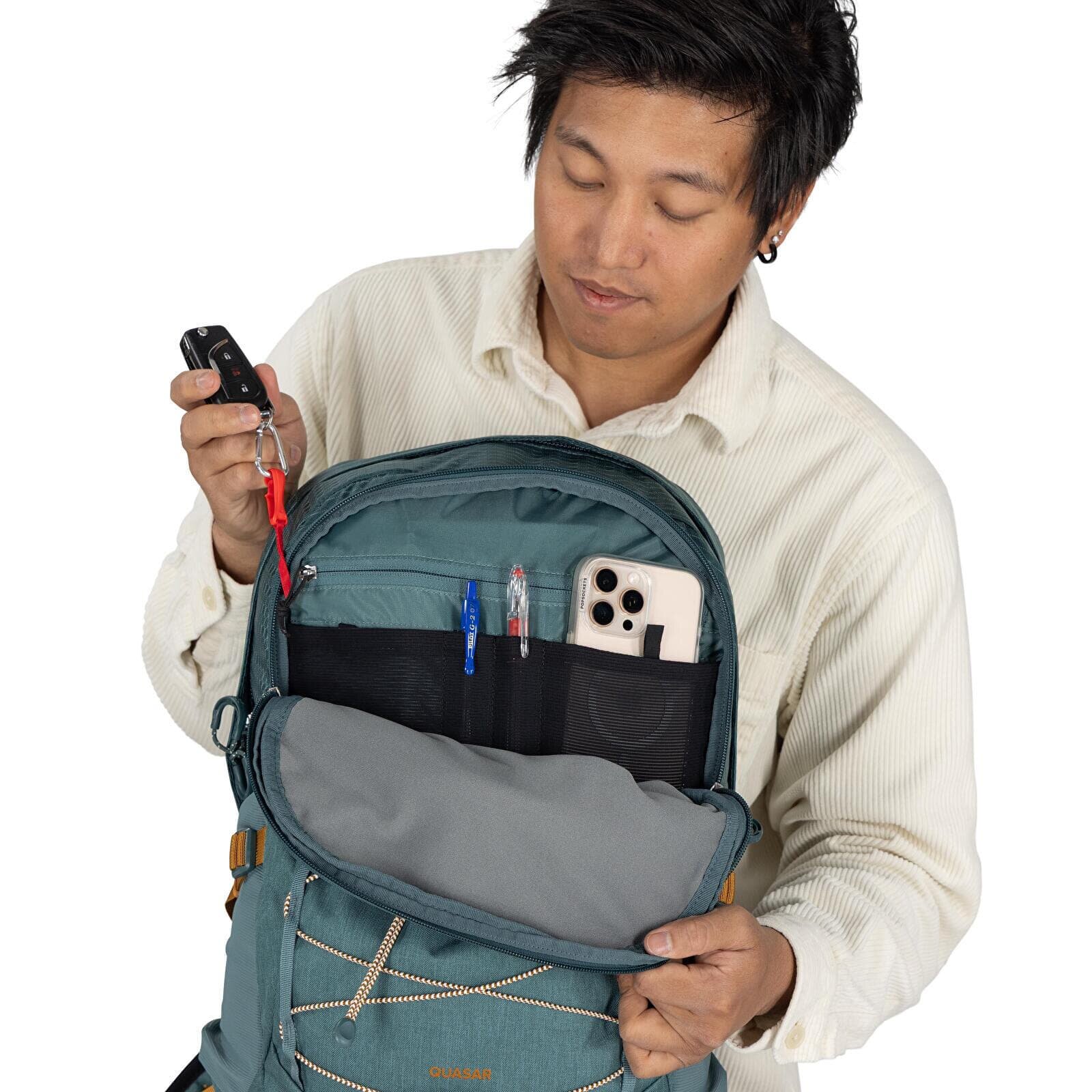 Osprey Раница Quasar Torrent Blue Heather