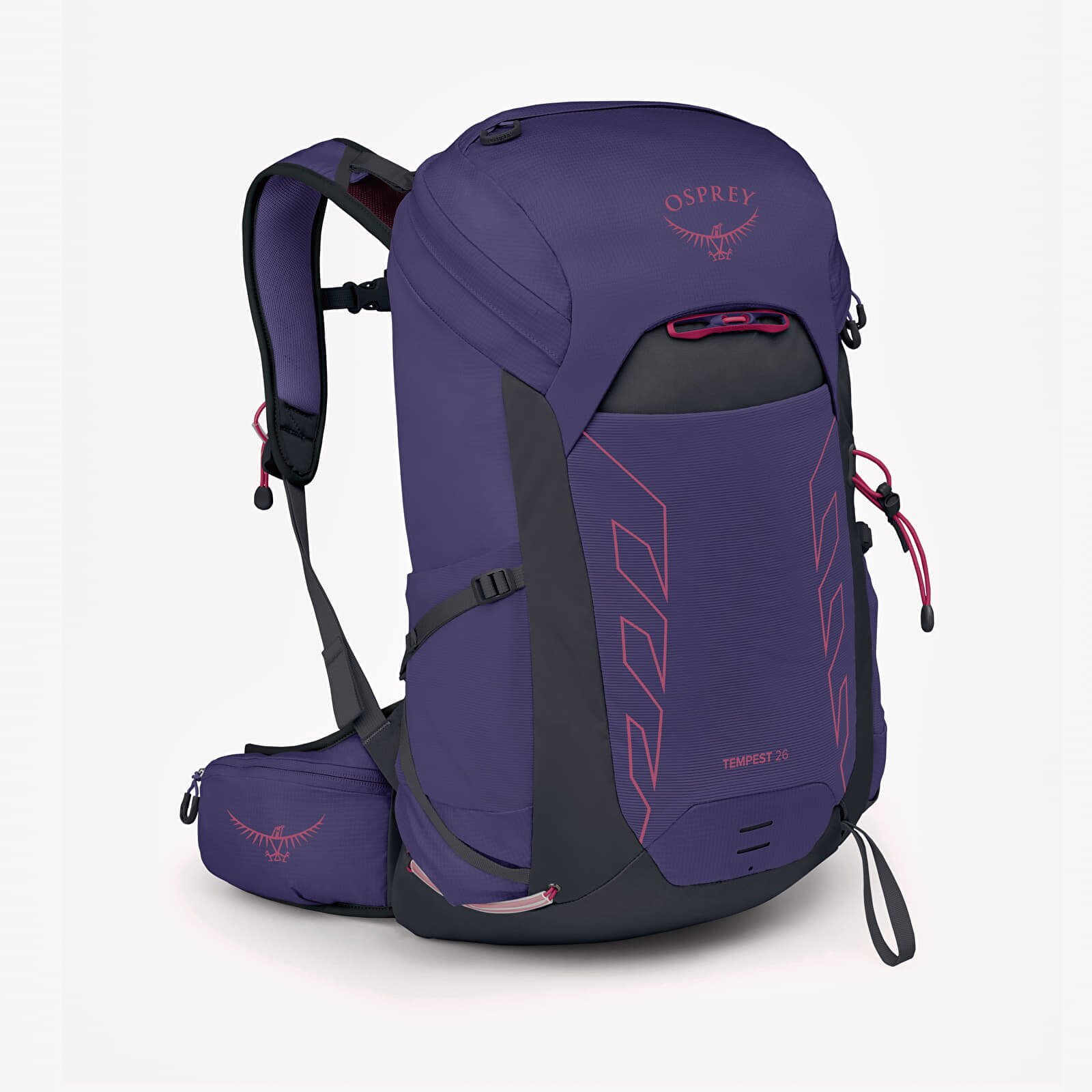 Osprey Раница Tempest 2 Deep Fig/ Hotspot Pink
