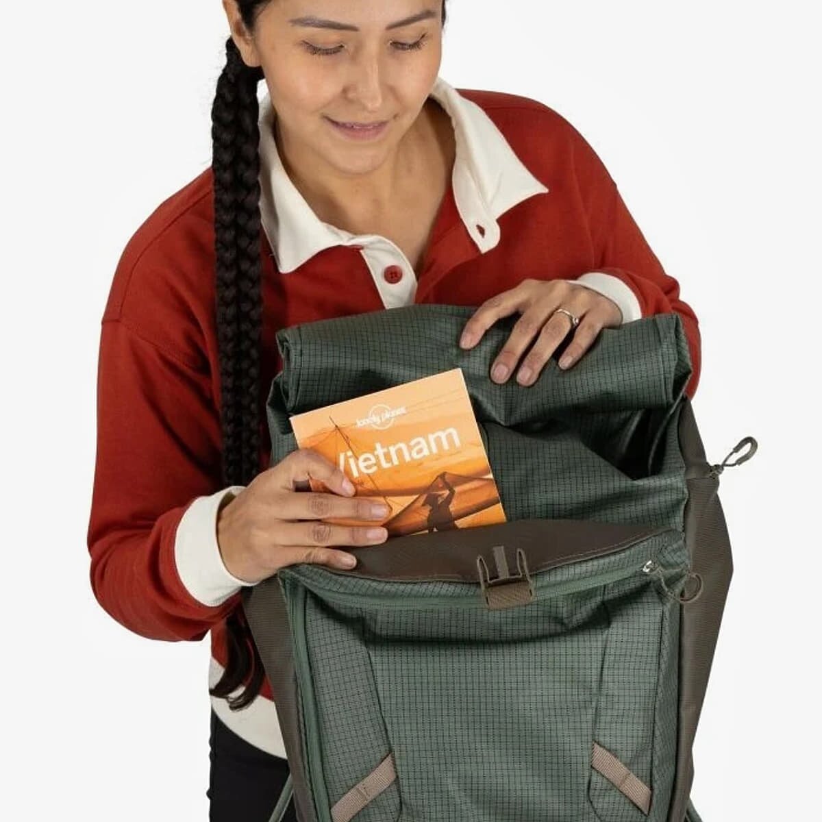 Osprey Раница Transporter Roll Top Pack Pine Leaf/ Earl Grey