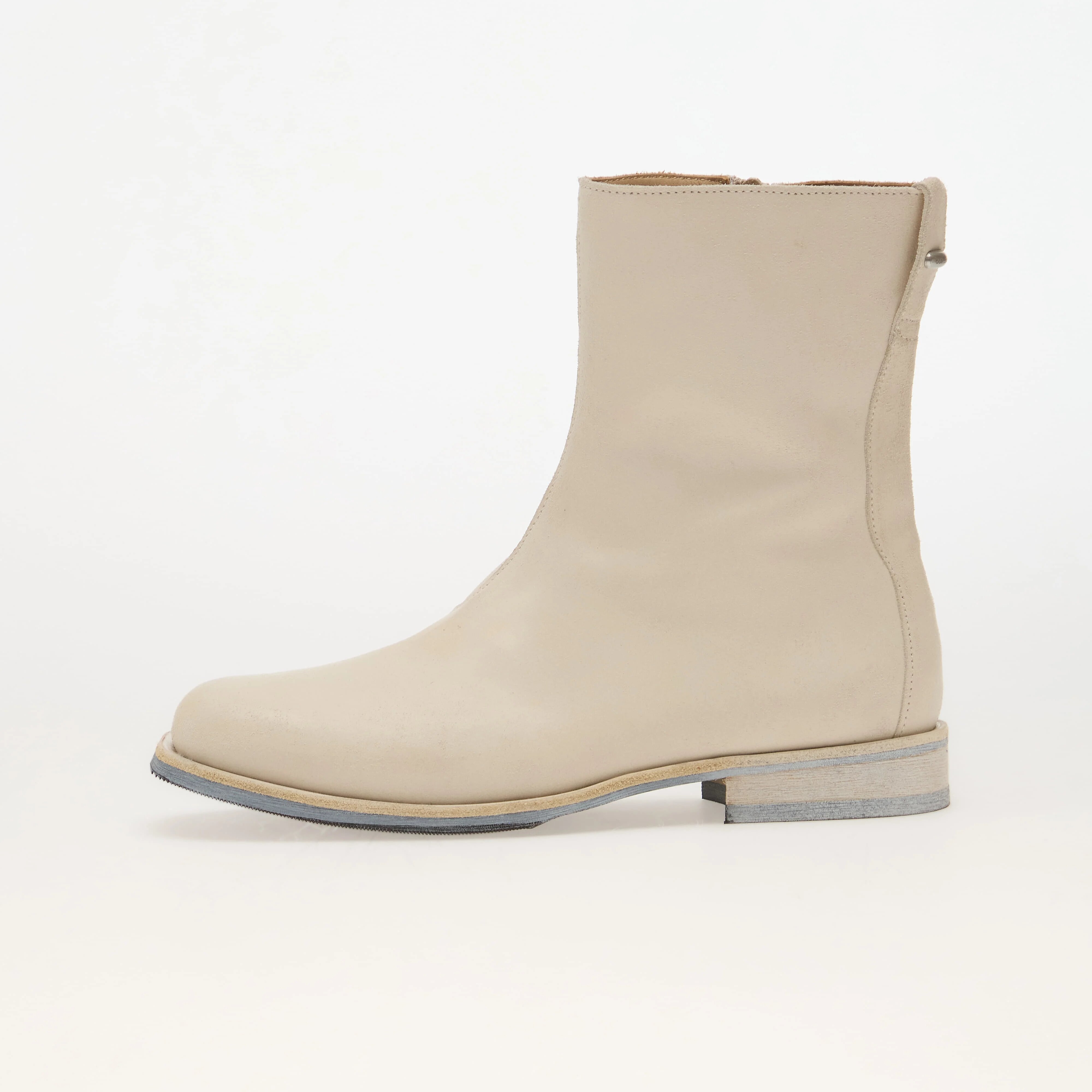 Our Legacy Обувки Slim Camion Boot Dirty White Waxed Suede