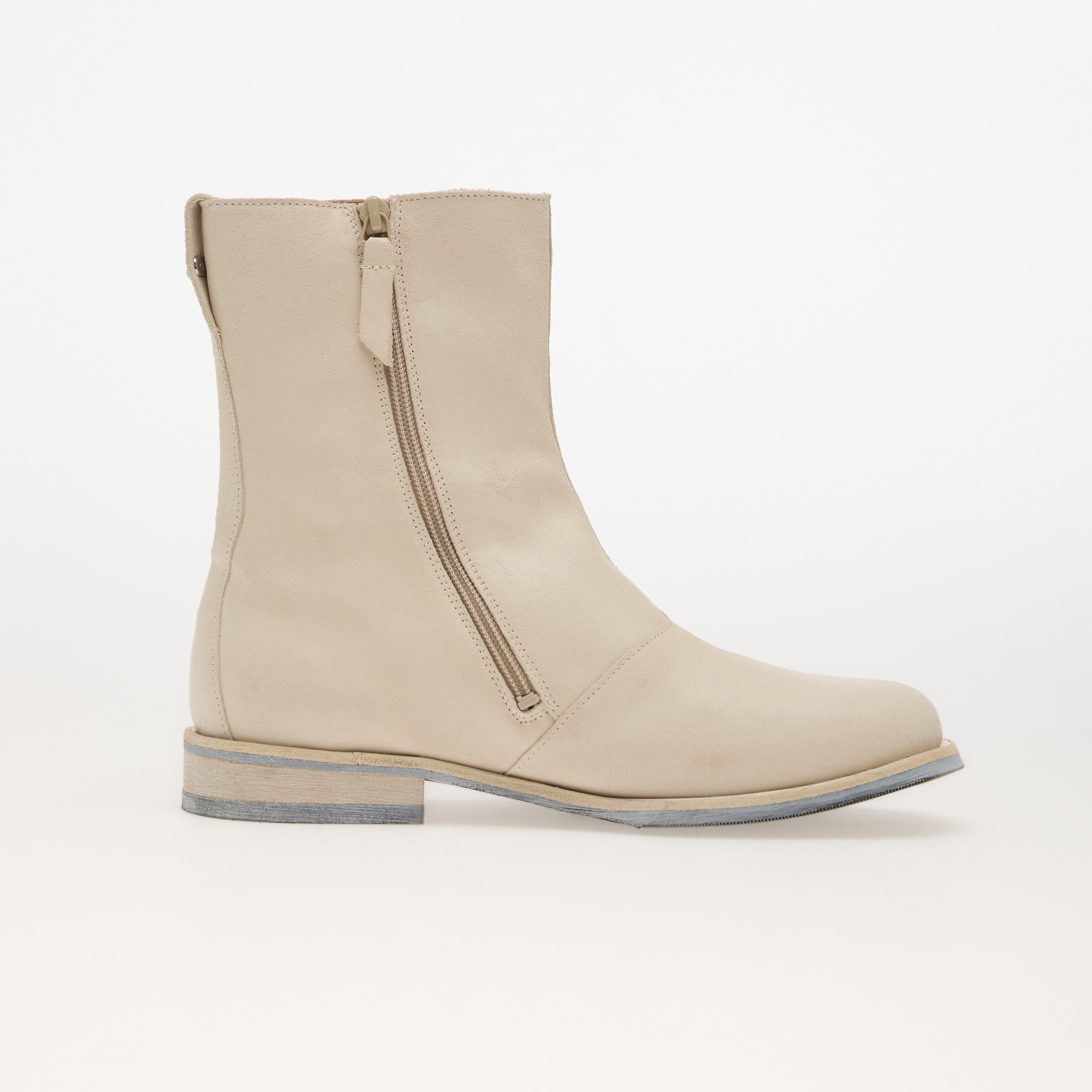 Our Legacy Обувки Slim Camion Boot Dirty White Waxed Suede