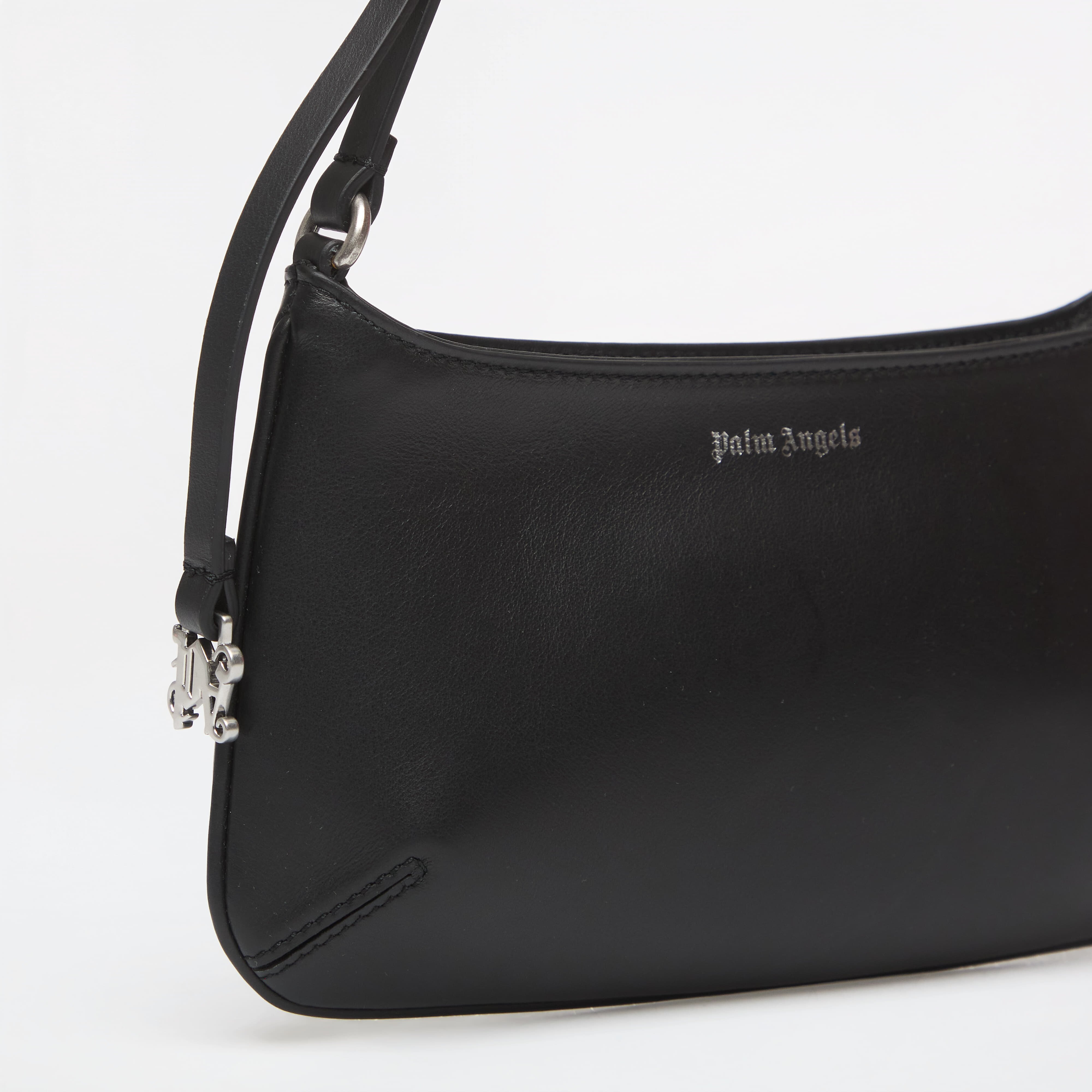 Palm Angels Чанта Classic Logo Lea Giorgina Bag Black/ Gold