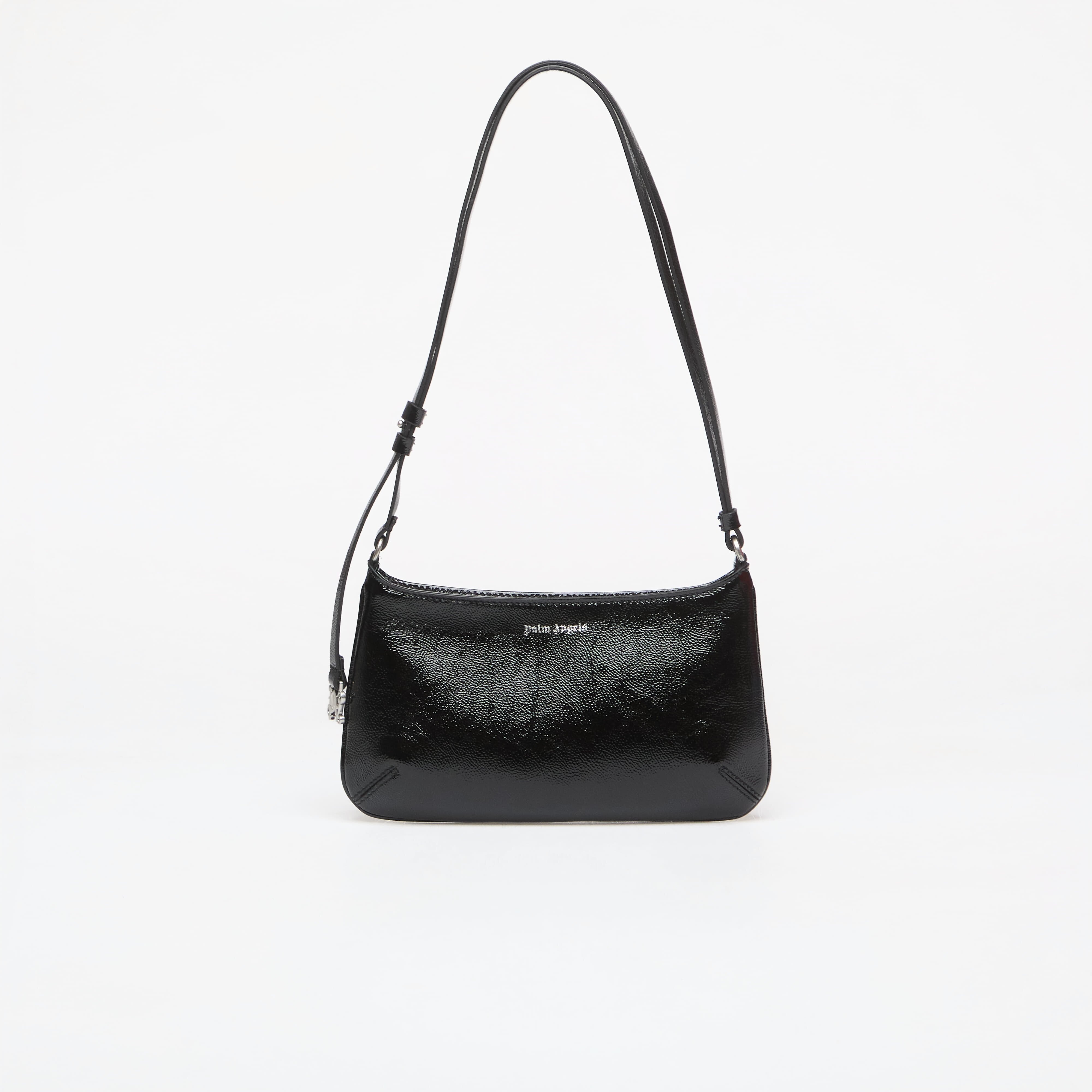 Palm Angels Чанта Logo Shiny Giorgina Bag Black/ Gold