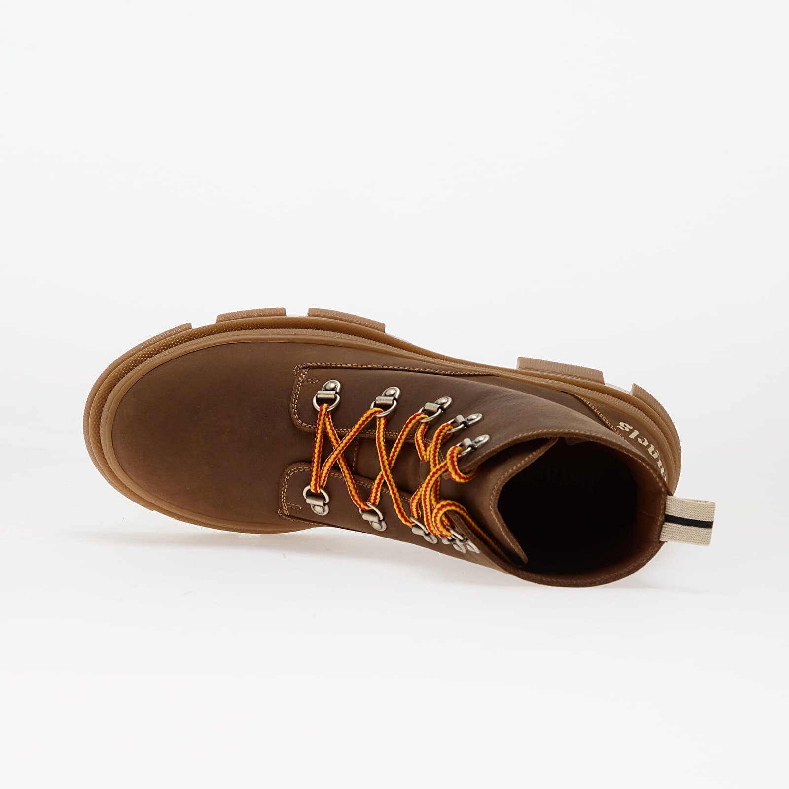 Palm Angels Kids Обувки Pa Track Ankle Boots Brown/ Off White