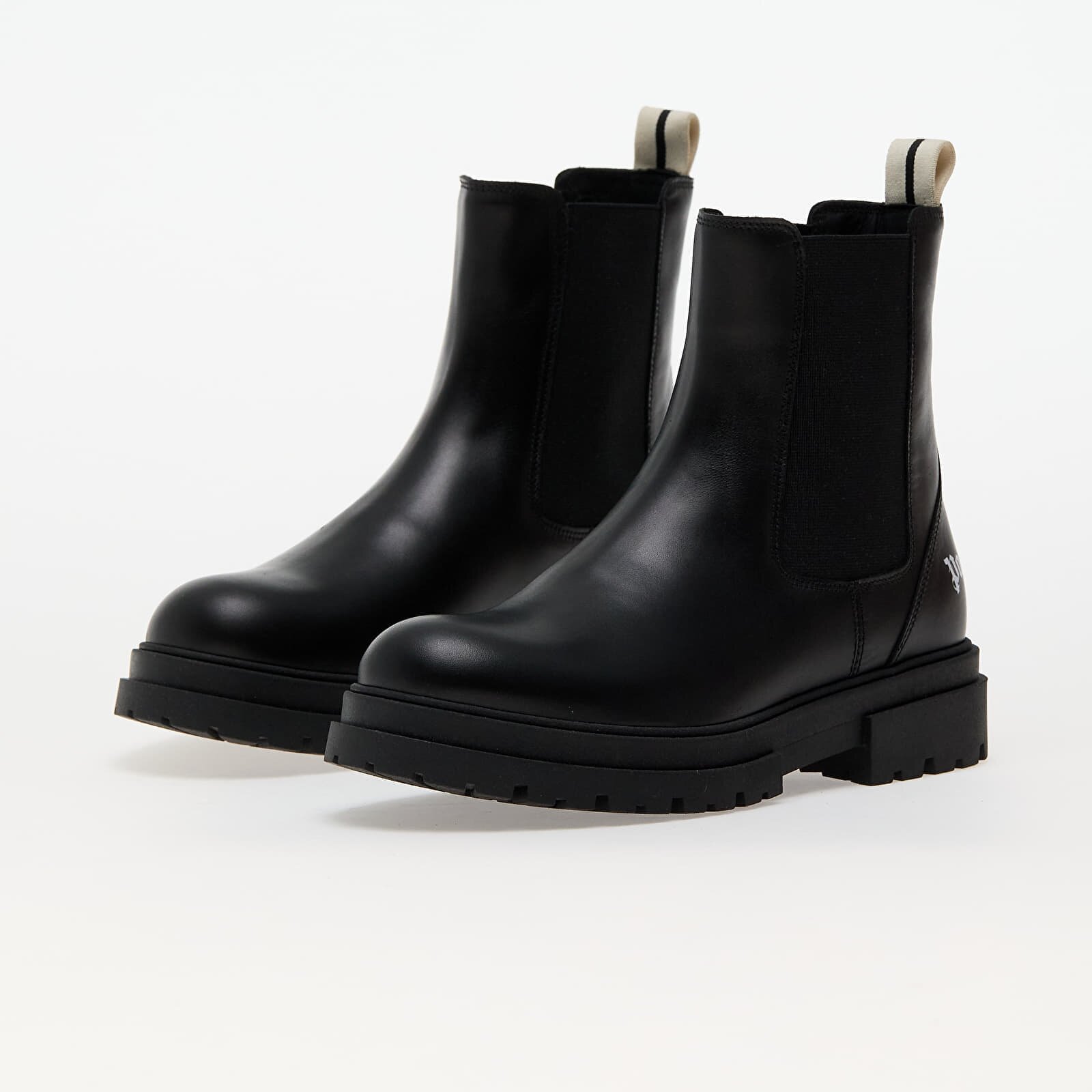 Palm Angels Kids Обувки Palm Angels Pa Chelsea Boot Black White