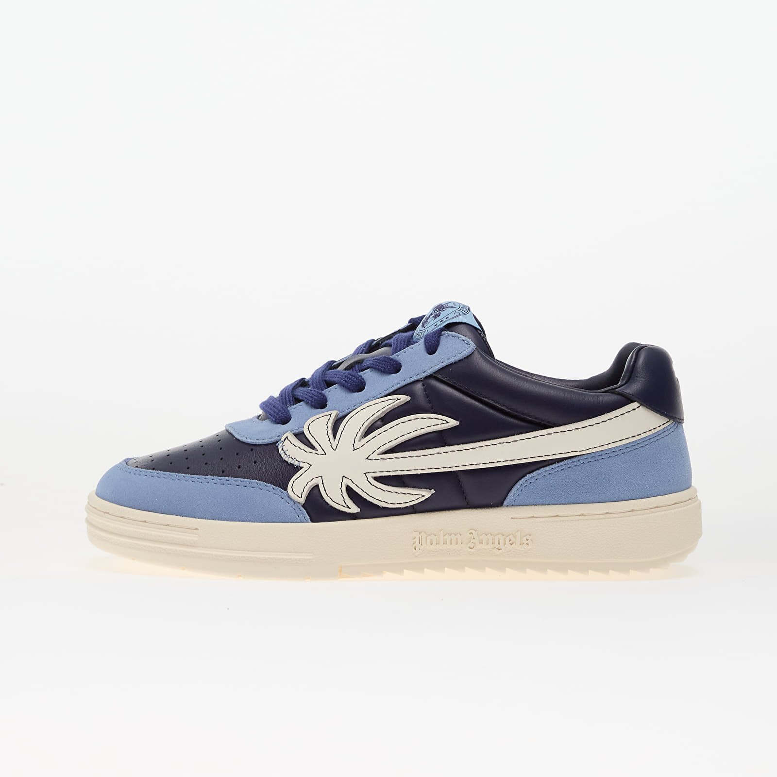 Palm Angels Kids Сникърси Palm Angels Palm Beach University Navy Blue/ Off White