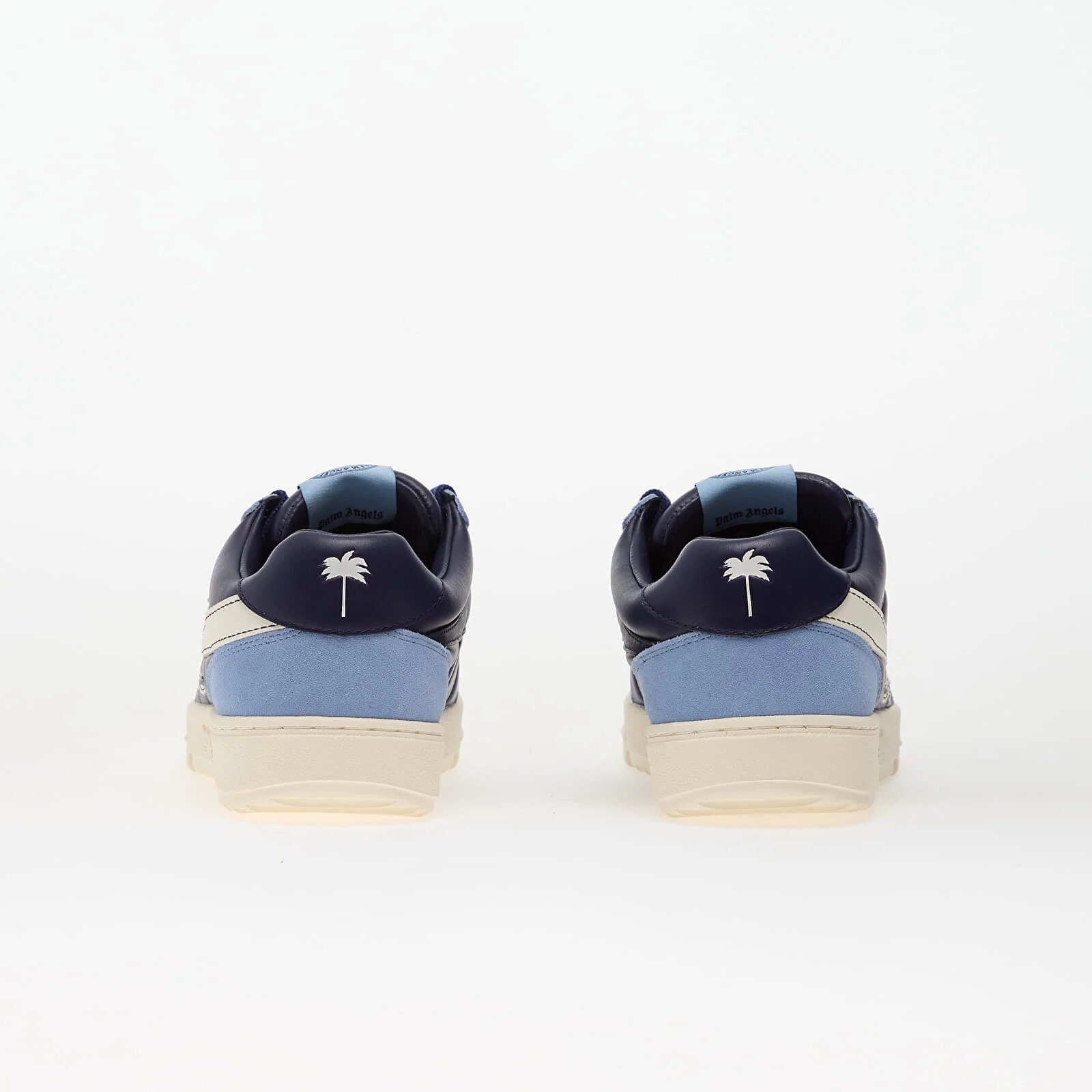Palm Angels Kids Сникърси Palm Angels Palm Beach University Navy Blue/ Off White
