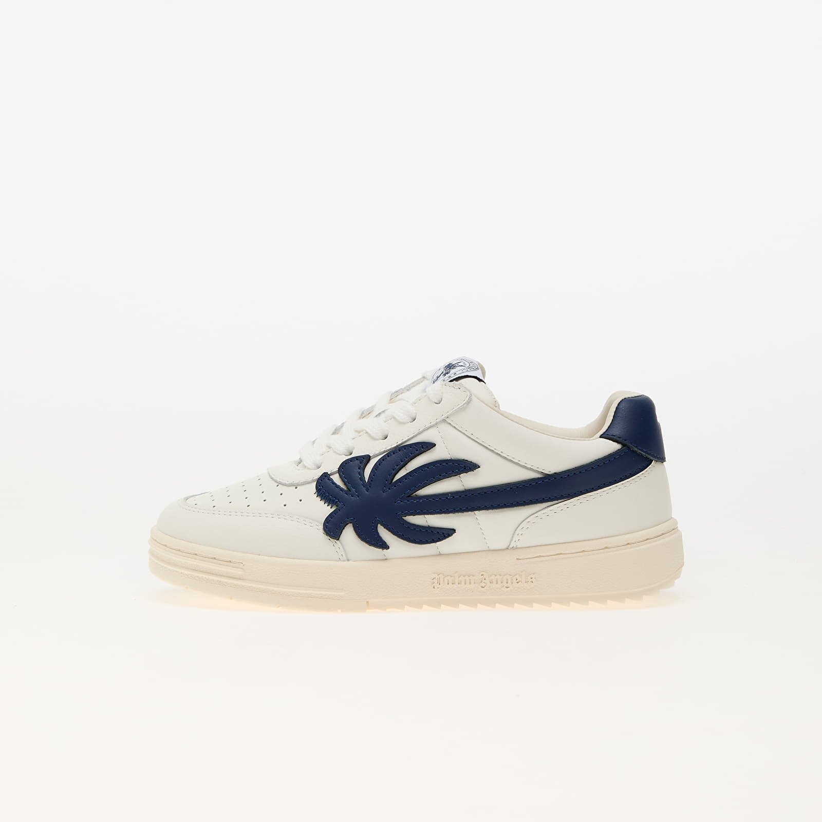 Palm Angels Kids Сникърси Palm Beach University Calf Sn White Blue