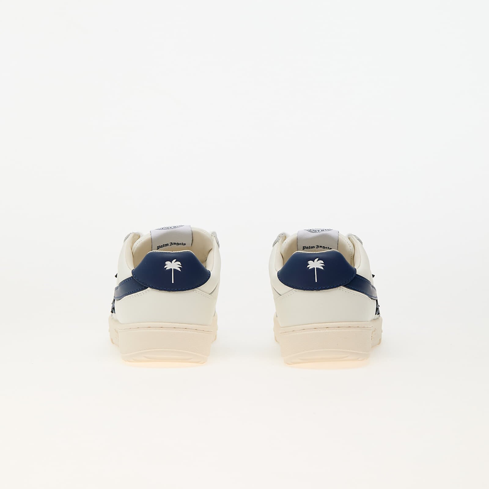 Palm Angels Kids Сникърси Palm Beach University Calf Sn White Blue