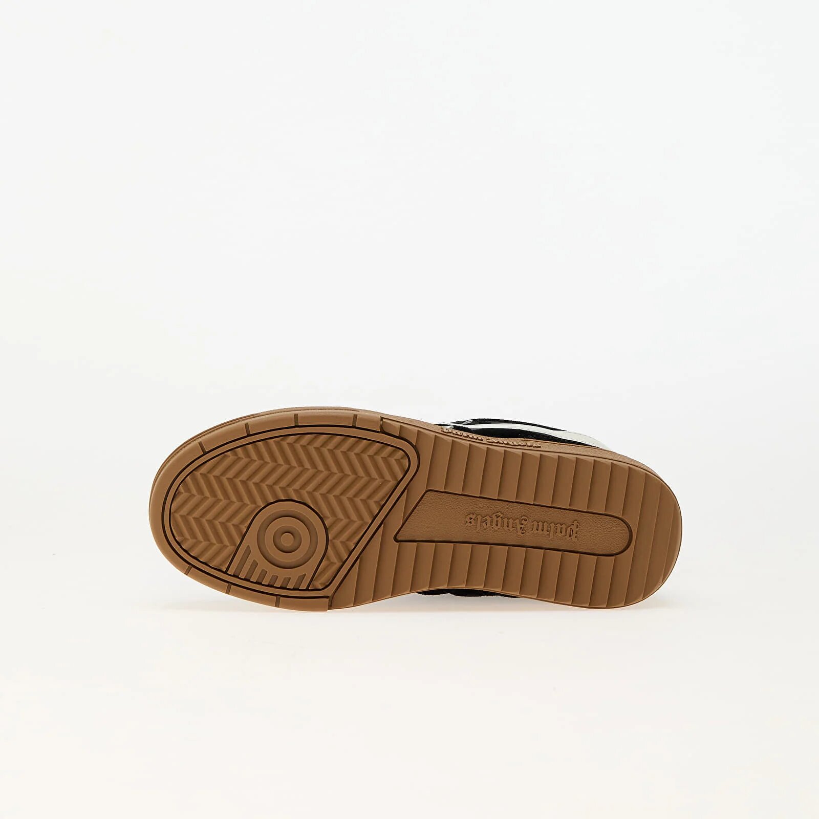 Palm Angels Kids Сникърси Palm Beach University Leather Black White