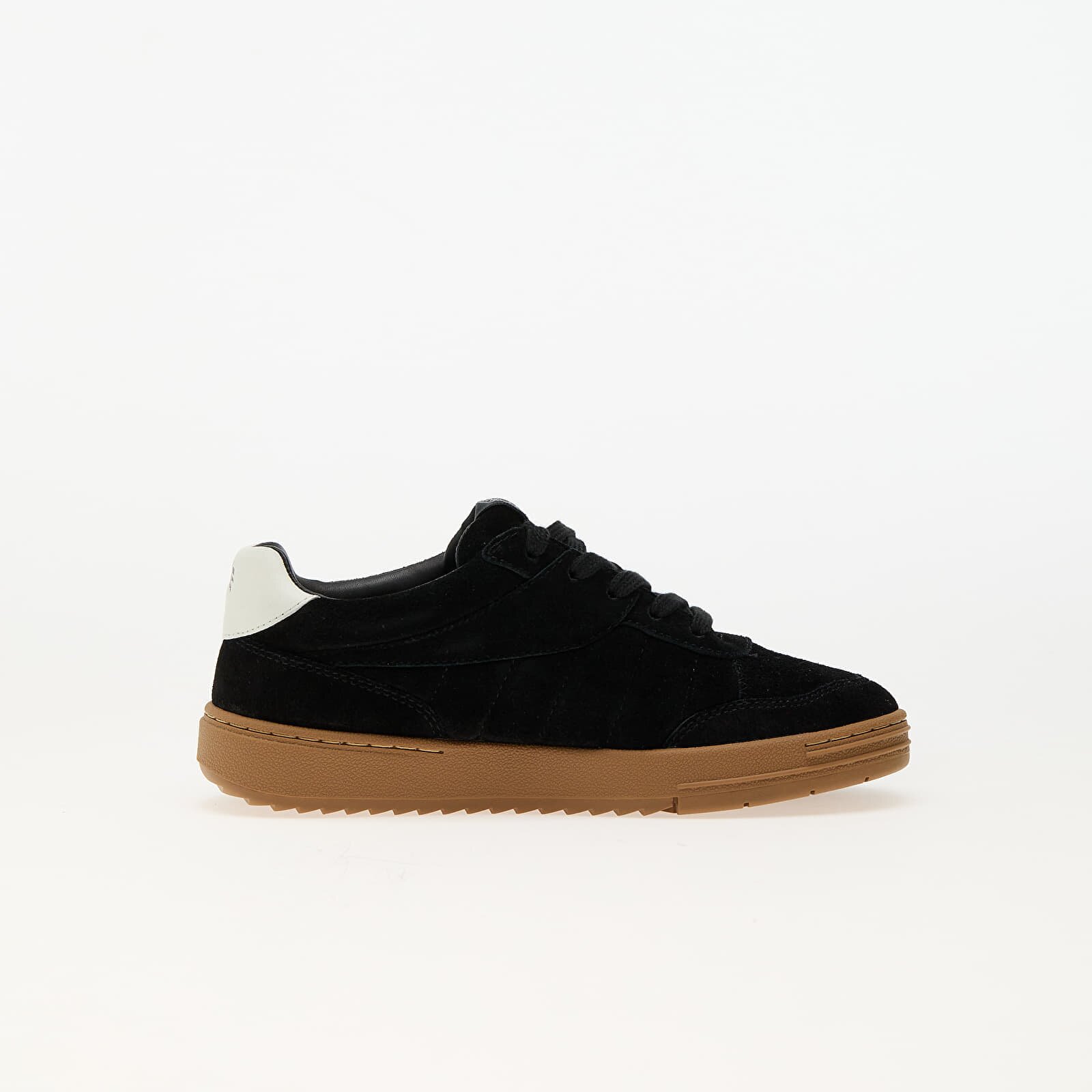 Palm Angels Kids Сникърси Palm Beach University Leather Black White