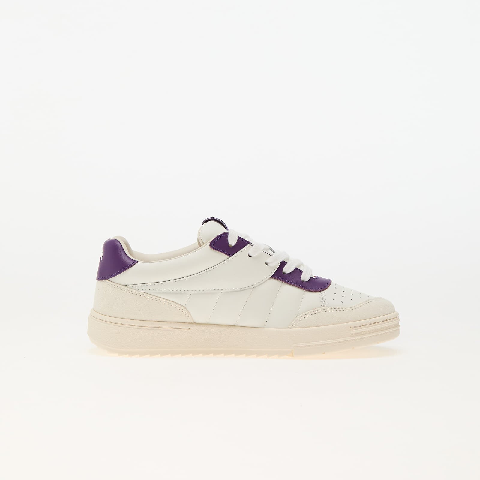Palm Angels Kids Сникърси Palm Beach University Leather White Fuchsia