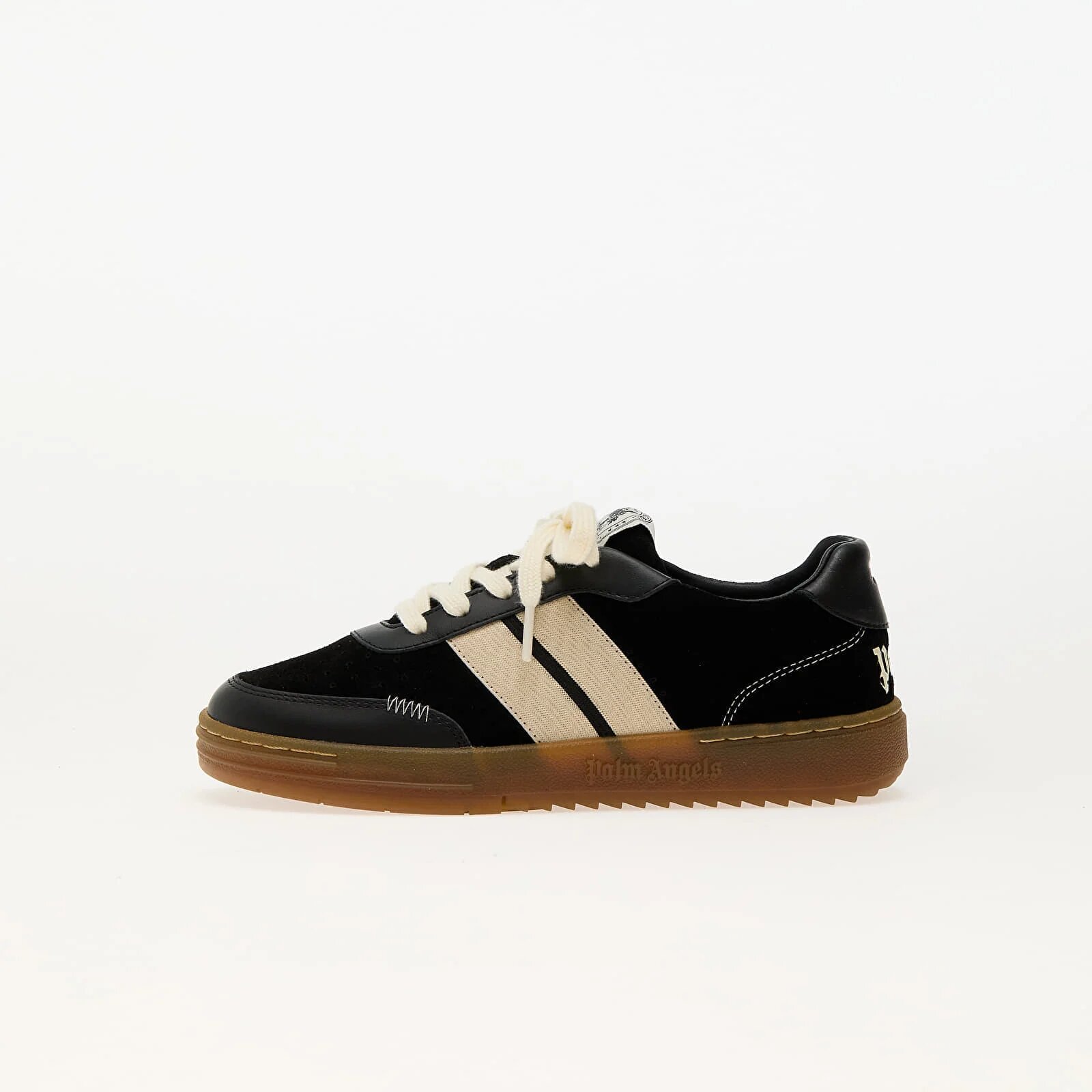 Palm Angels Kids Сникърси University Track Black Beige