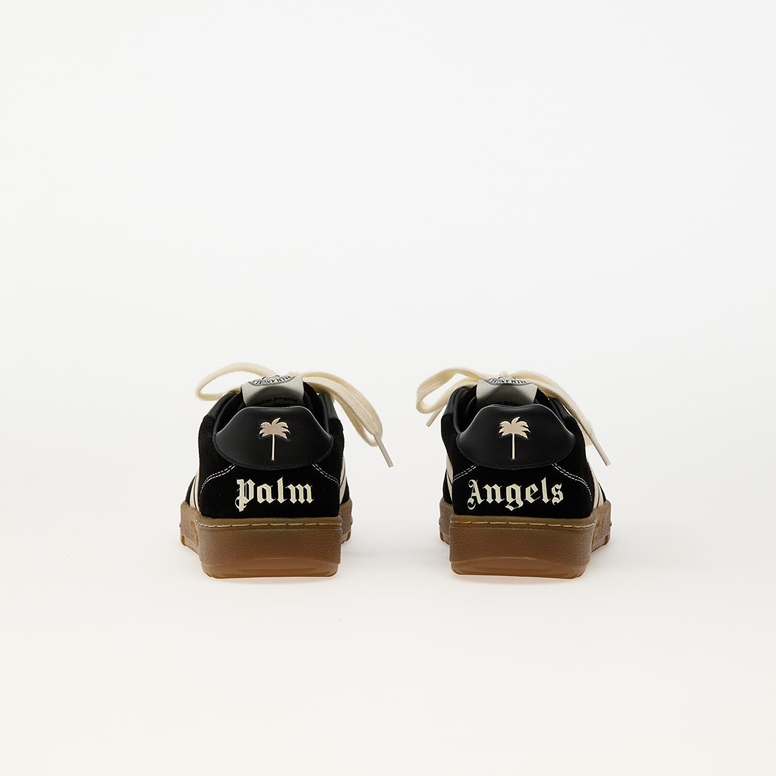 Palm Angels Kids Сникърси University Track Black Beige