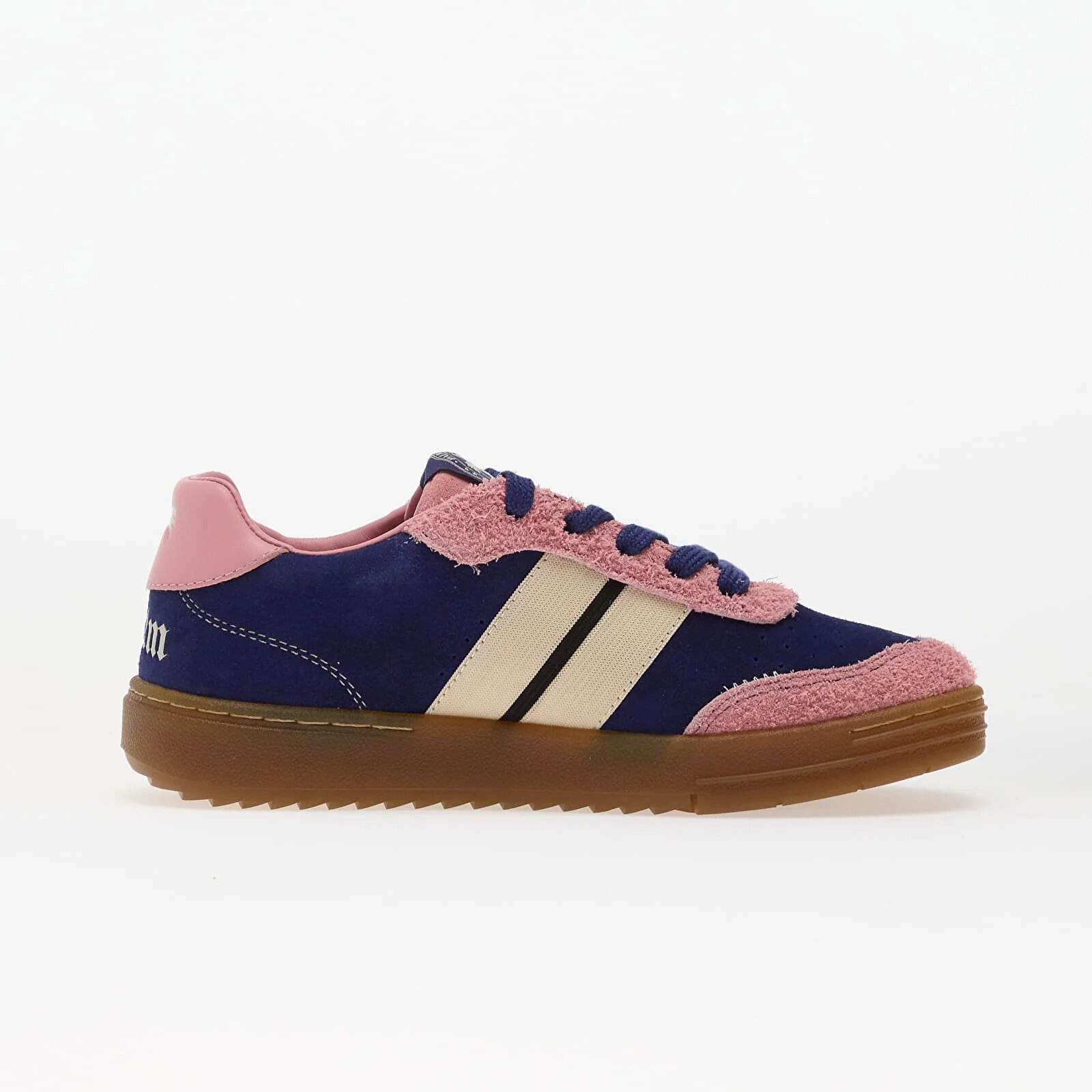 Palm Angels Kids Сникърси University Track Navy Blue/ Beige
