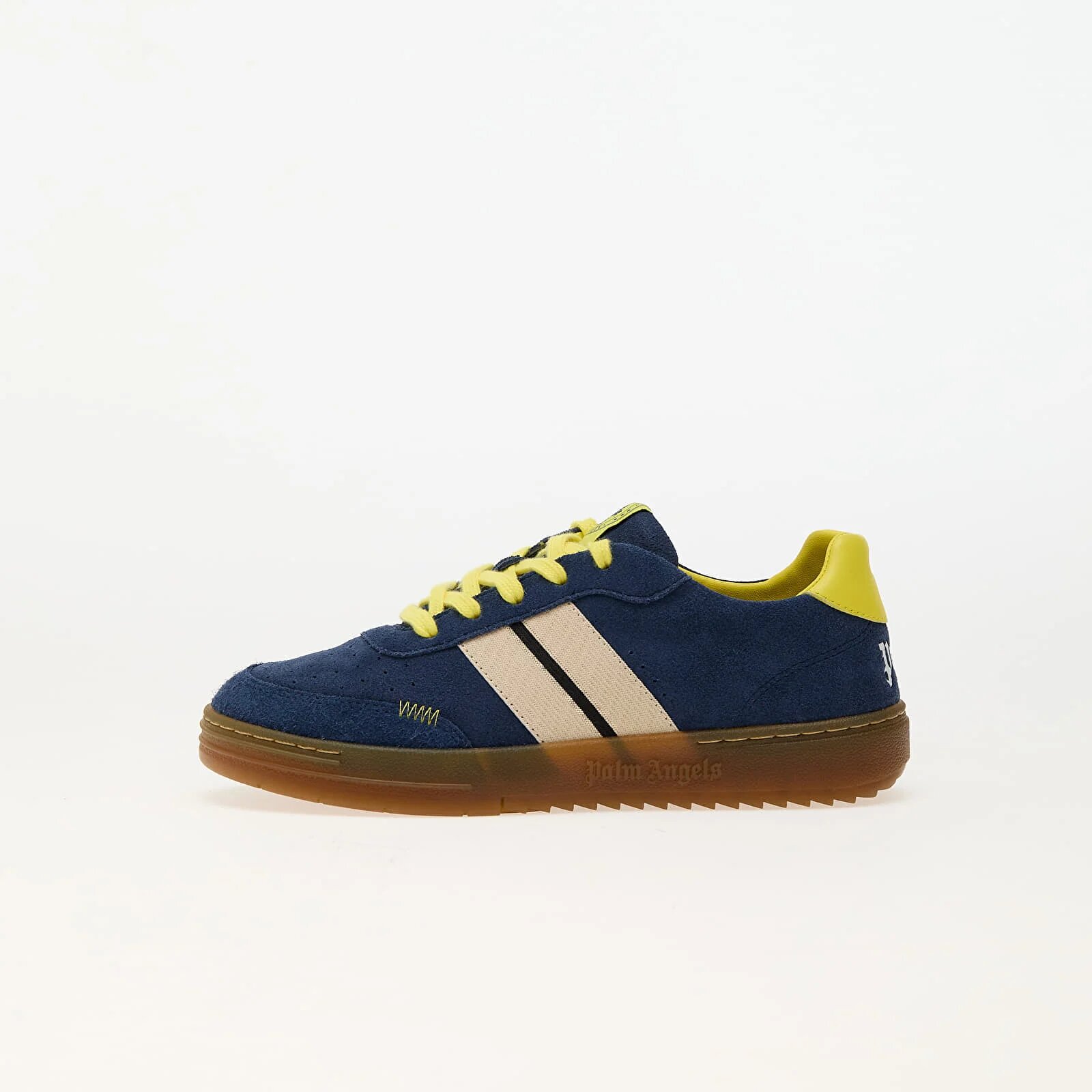 Palm Angels Kids Сникърси University Track Suede Snk Blue A Yellow