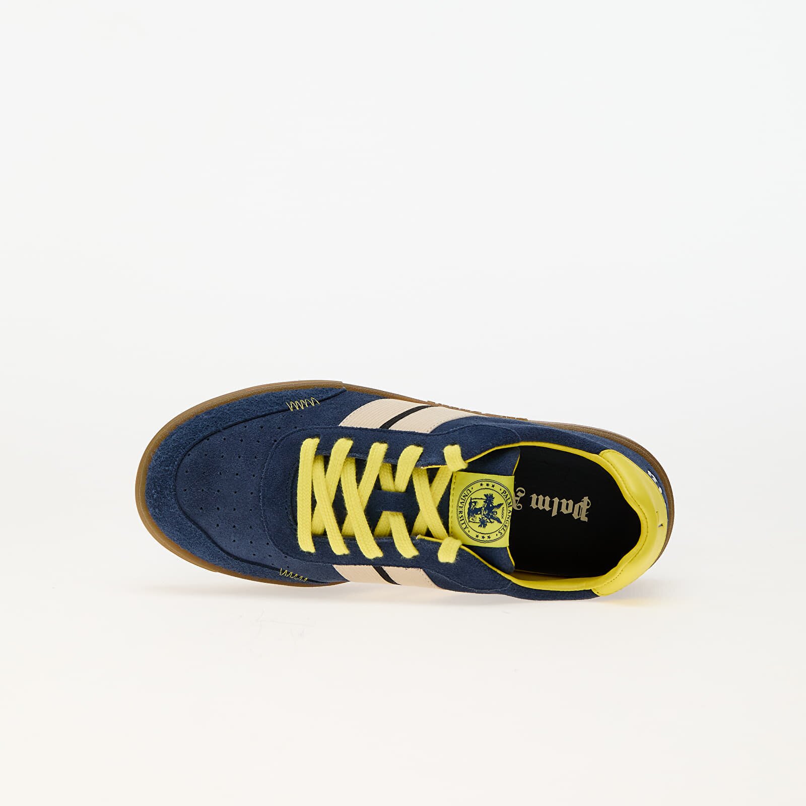 Palm Angels Kids Сникърси University Track Suede Snk Blue A Yellow