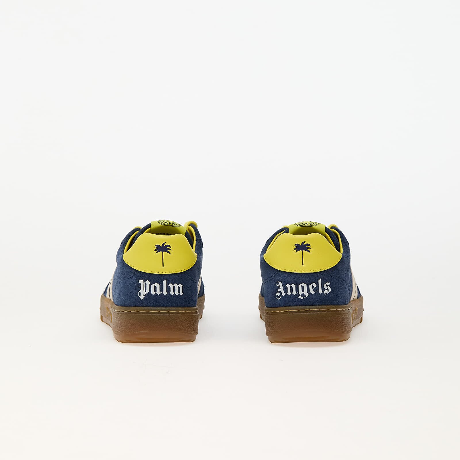 Palm Angels Kids Сникърси University Track Suede Snk Blue A Yellow