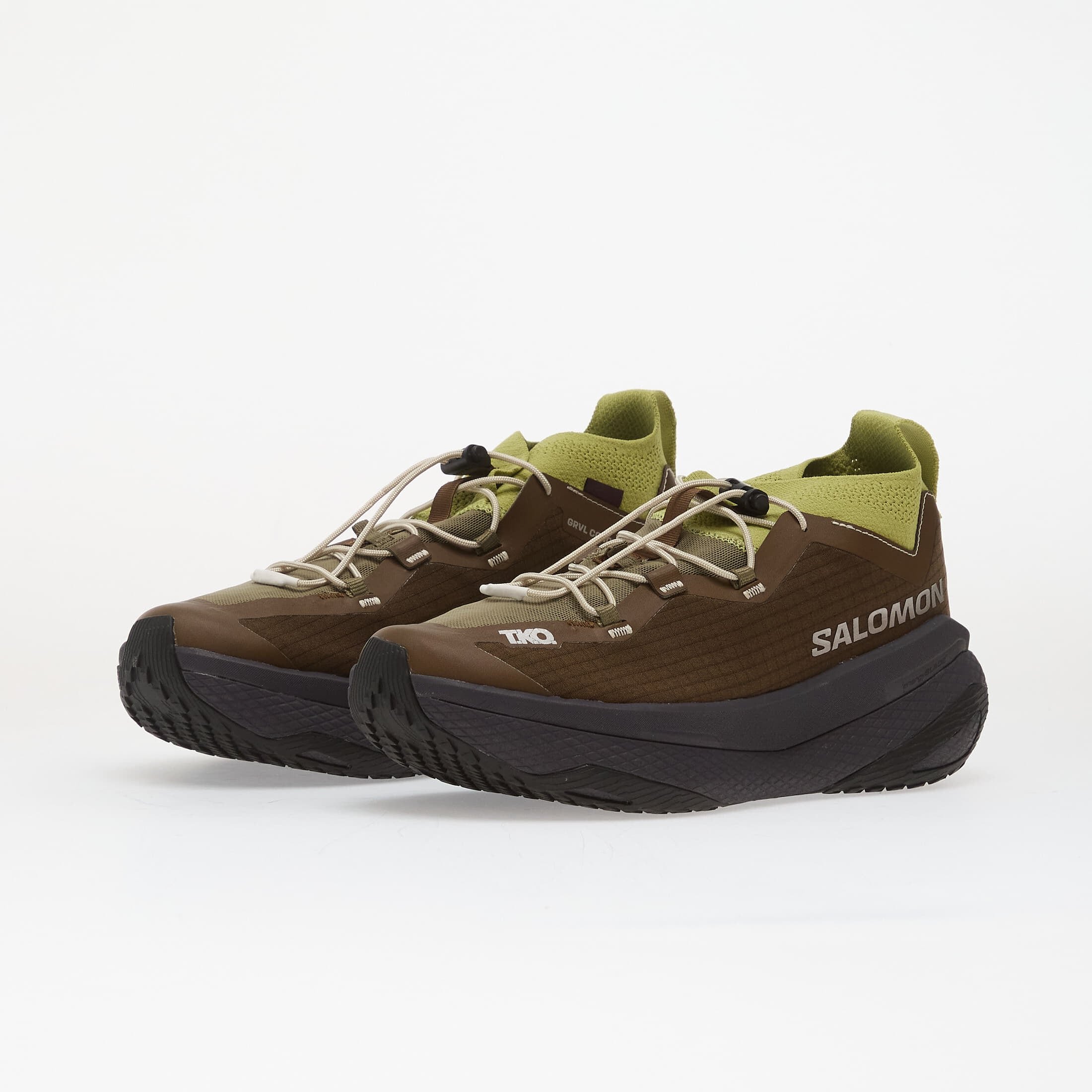 Pas Normal Studios Сникърси x Salomon Gravel Concept 2 T.K.O. Moss Green