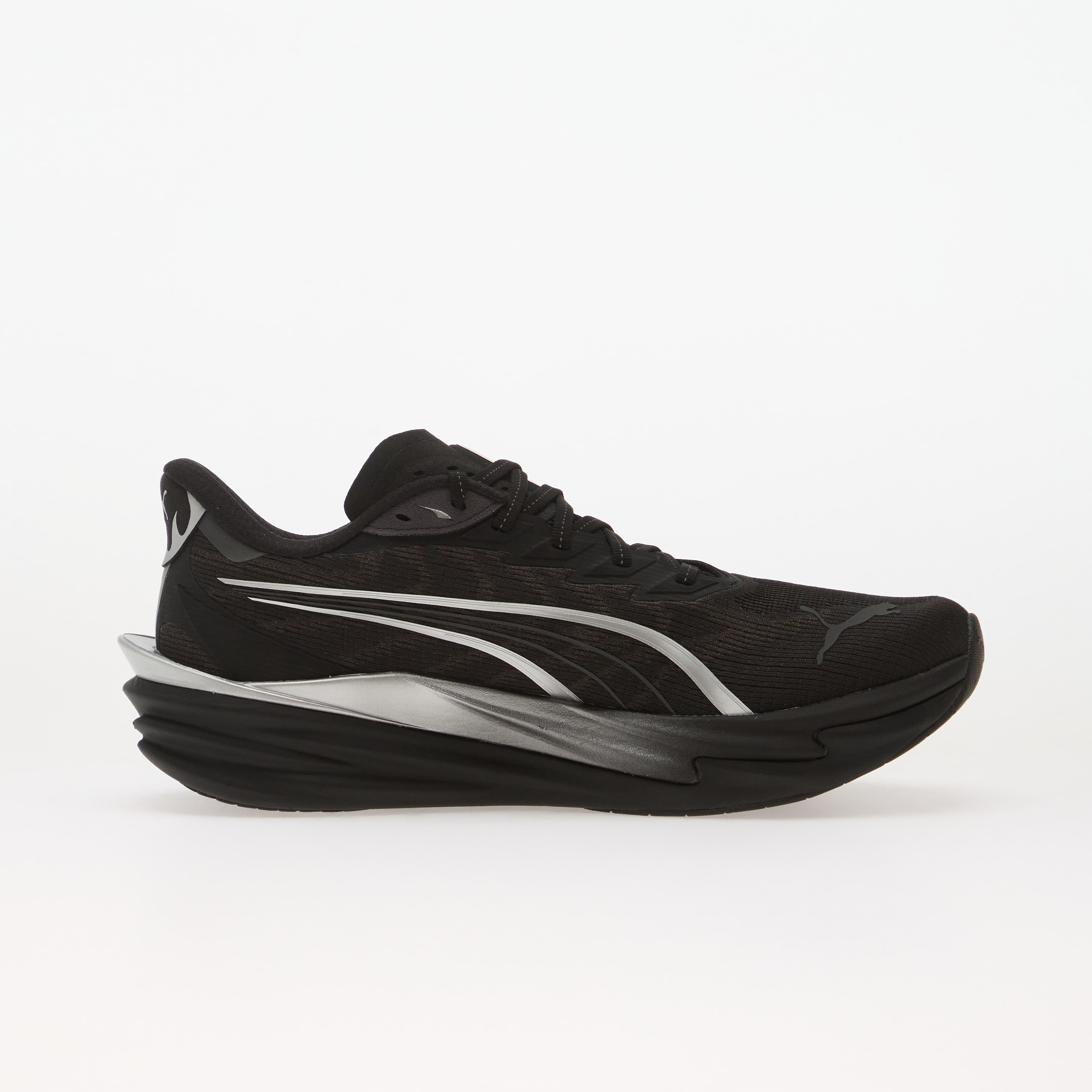 Puma Сникърси Deviate Nitro 4 Brightstride Black/ Silver