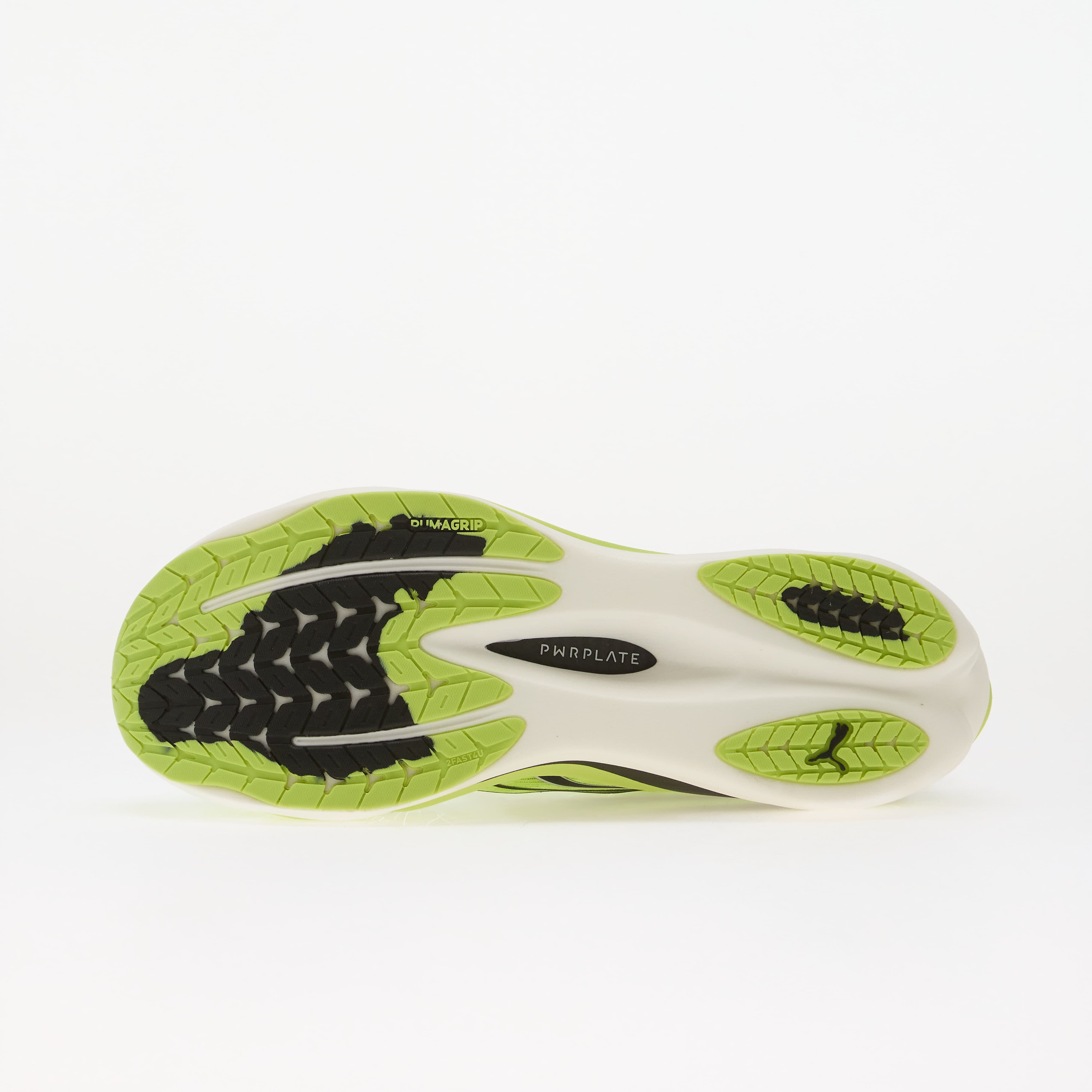 Puma Сникърси Deviate Nitro 4 Sunny Lime/ Black