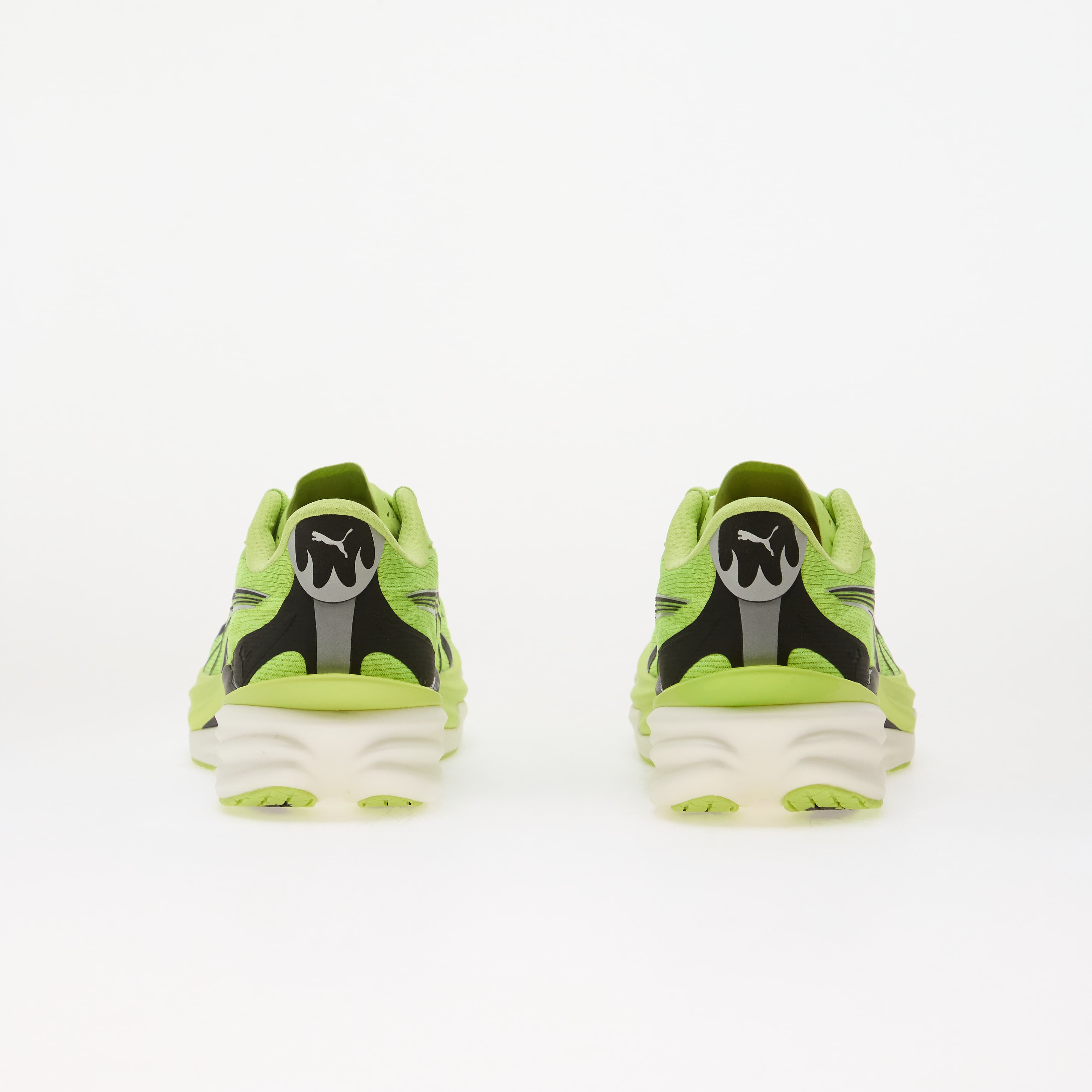 Puma Сникърси Deviate Nitro 4 Sunny Lime/ Black