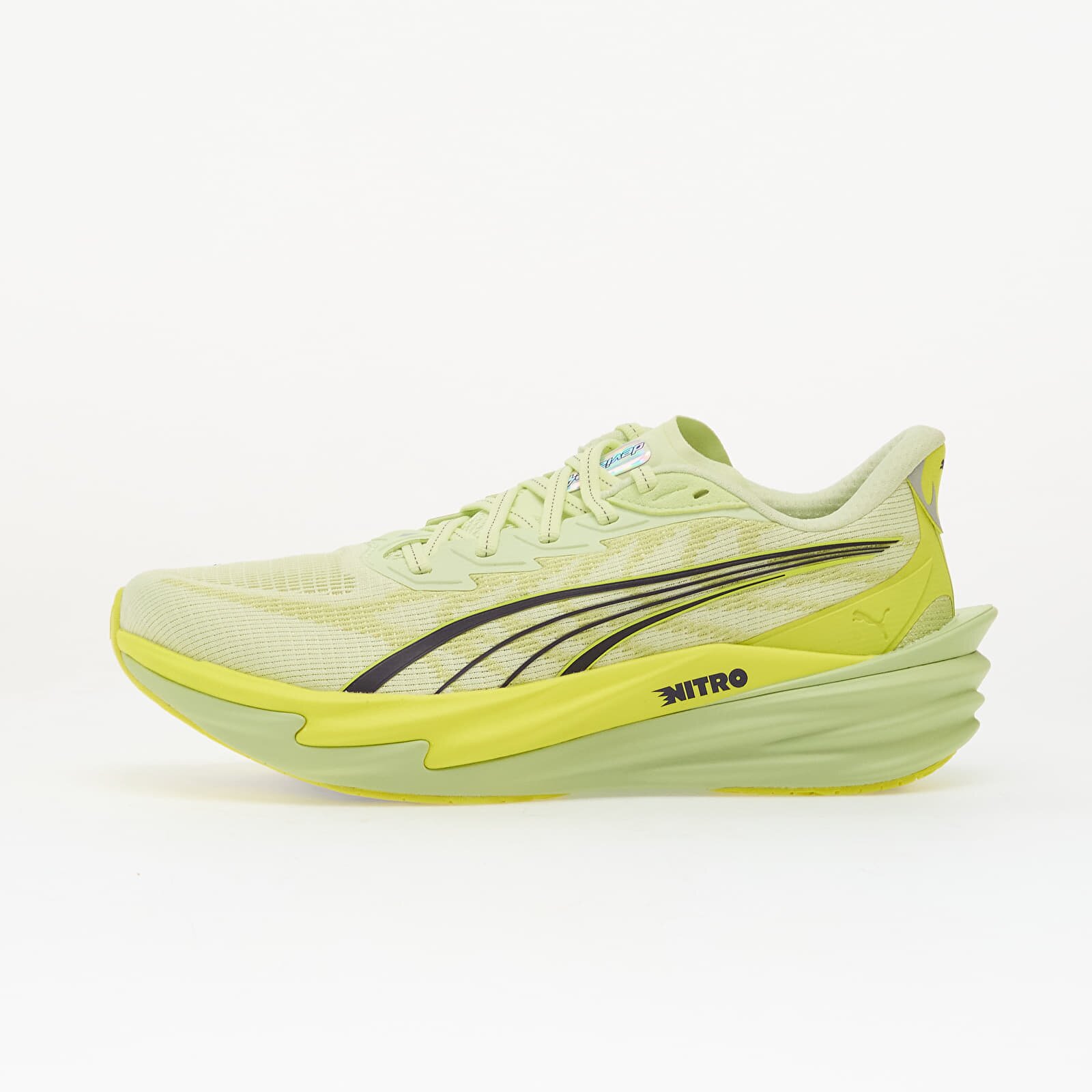 Puma Сникърси Deviate NITRO 4 Wns Apple Spritz/ Lux Lime