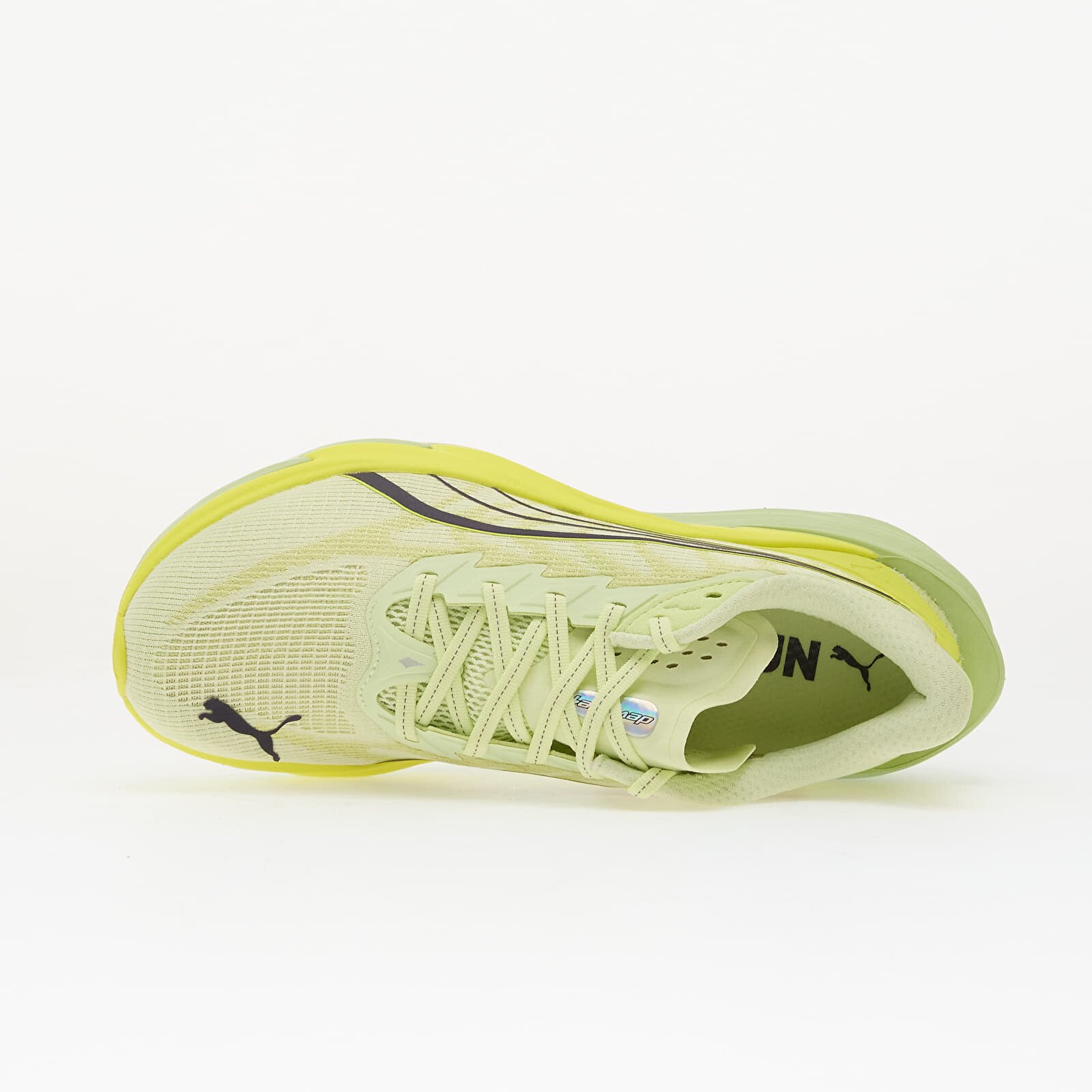 Puma Сникърси Deviate NITRO 4 Wns Apple Spritz/ Lux Lime