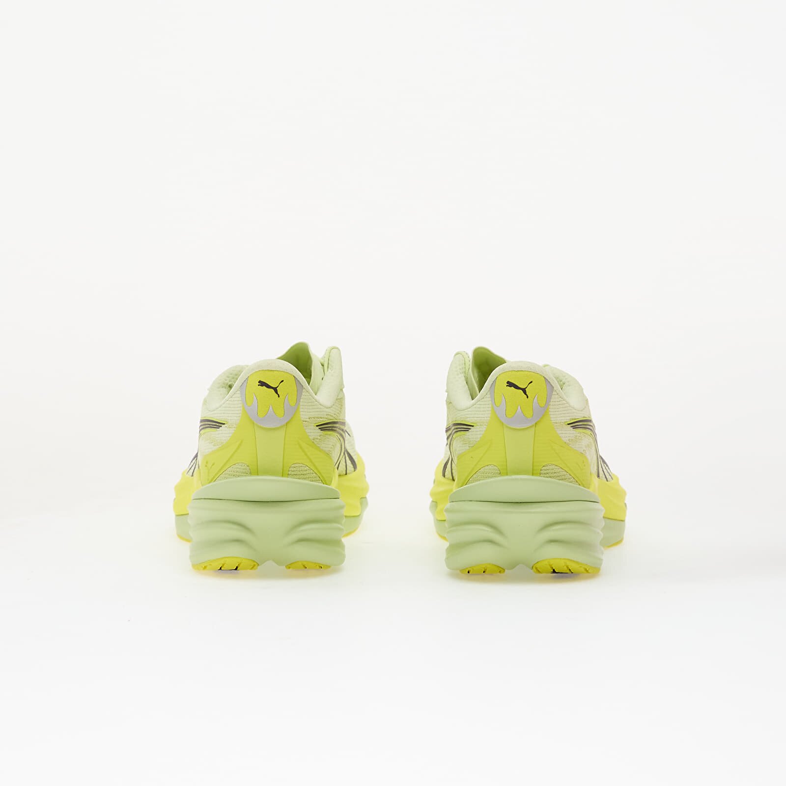 Puma Сникърси Deviate NITRO 4 Wns Apple Spritz/ Lux Lime