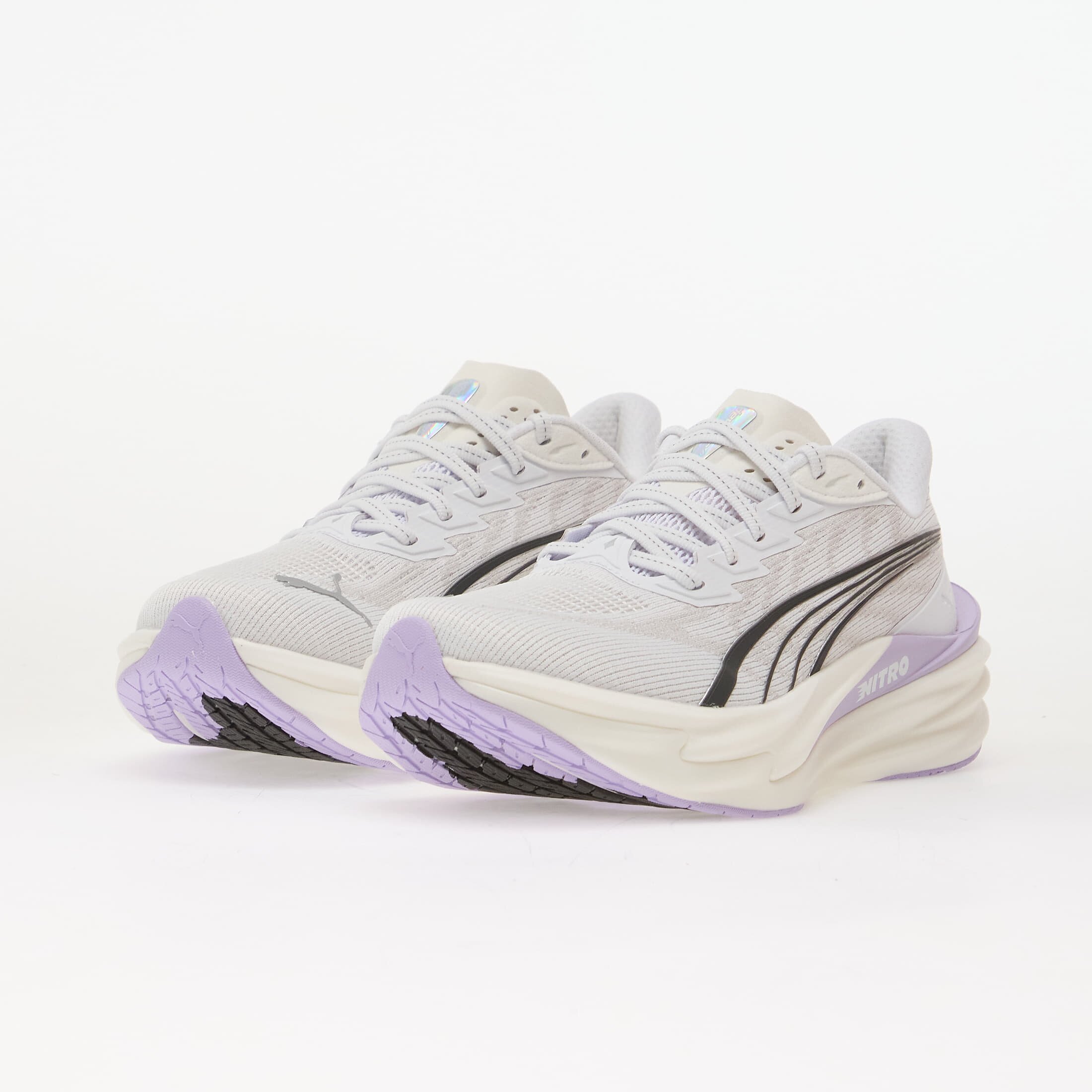 Puma Сникърси Deviate Nitro 4 Wns White/ Light Lavender