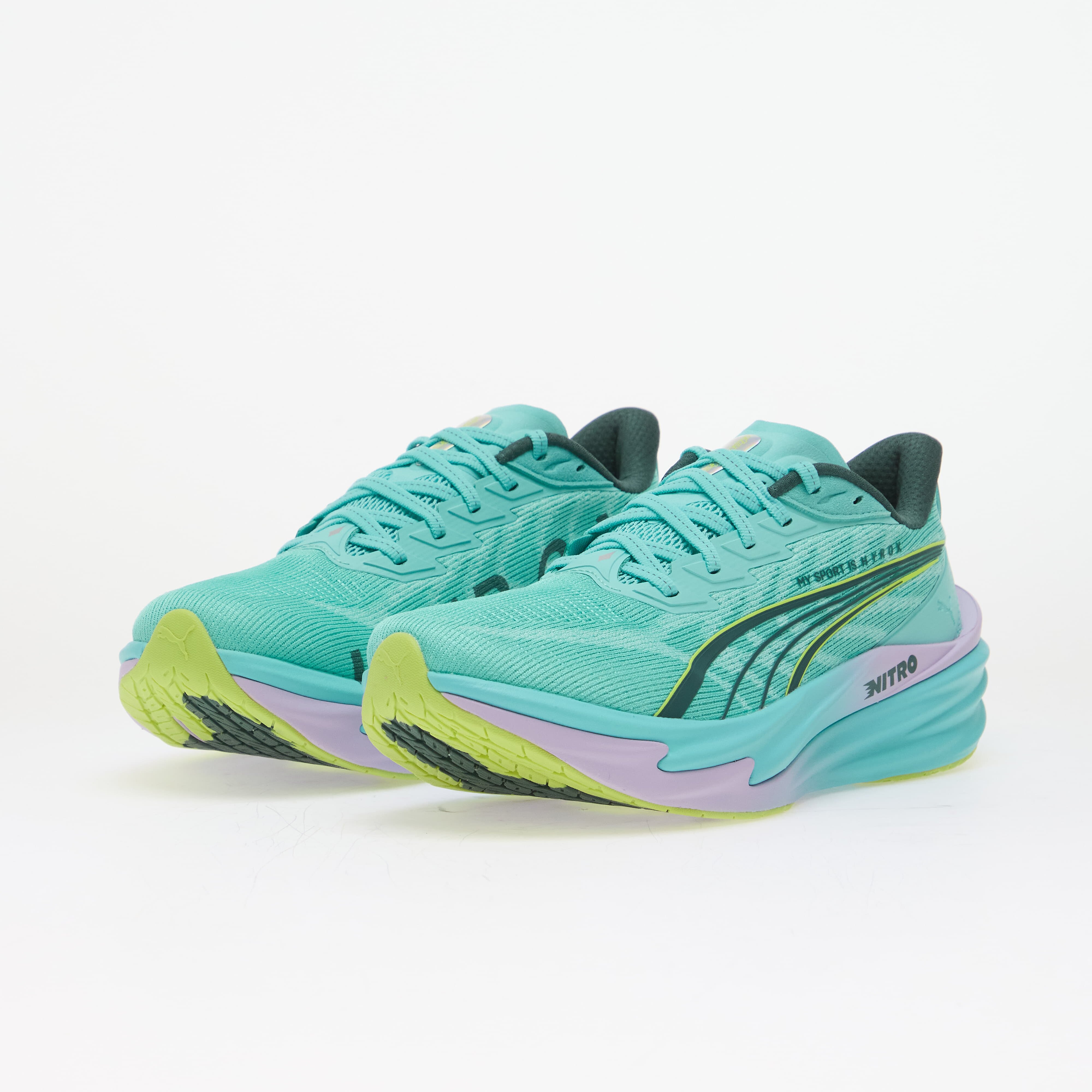 Puma Сникърси Deviate Nitro 4 - X Hyrox Wns Intense Mint/ Light Lavender
