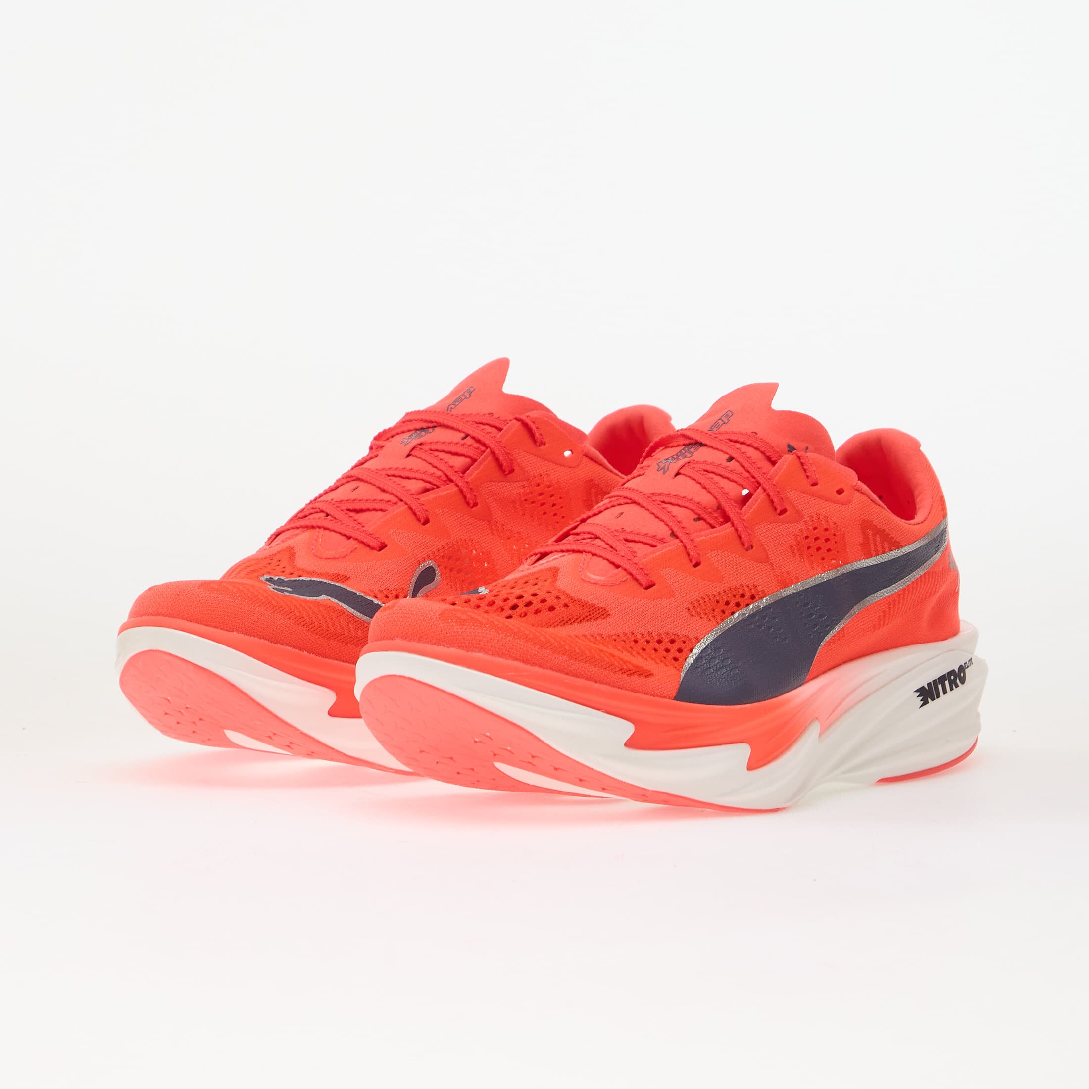 Puma Сникърси Deviate Nitro Elite 4 Ultra Red/ Inky Depths/ White