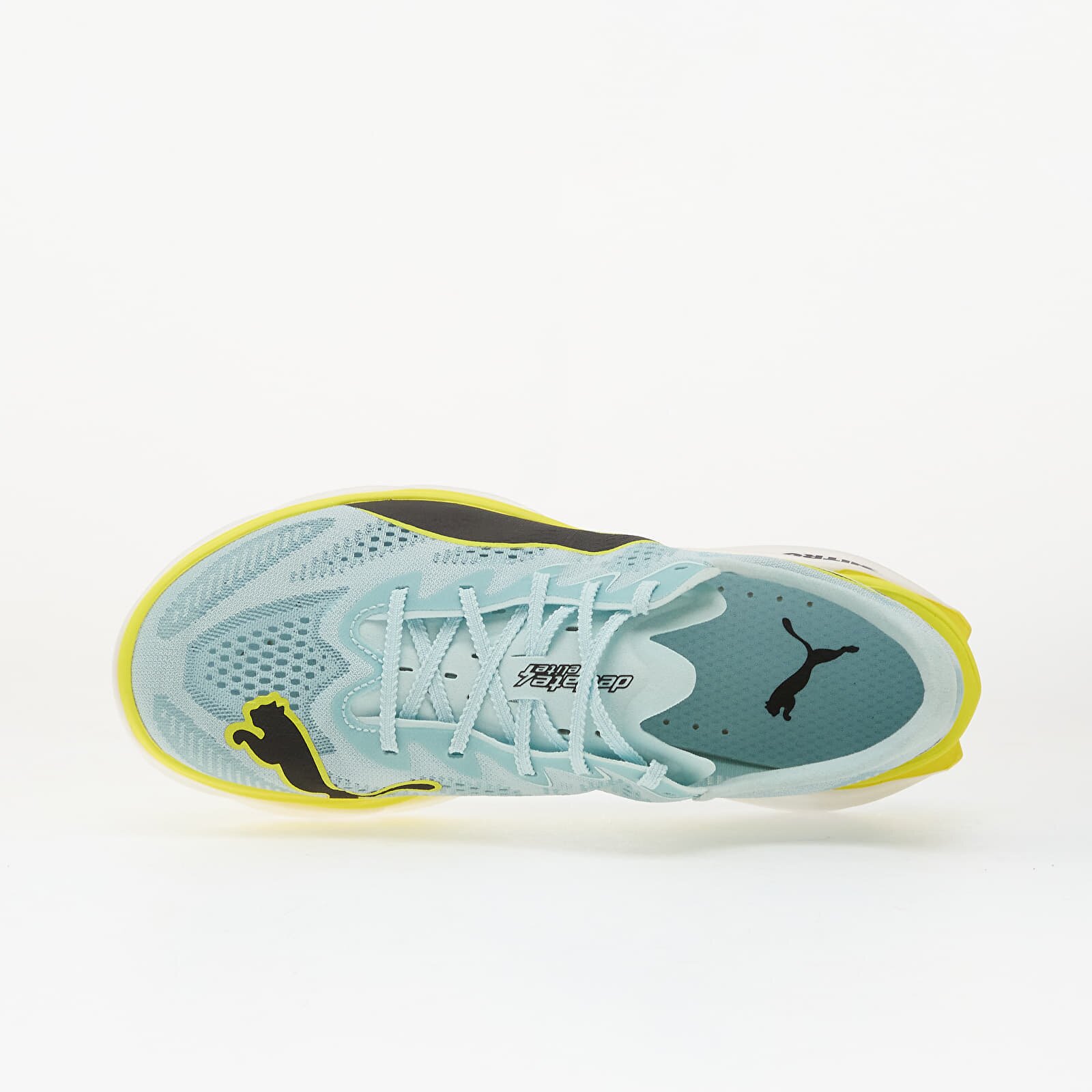 Puma Сникърси Deviate NITRO Elite 4 Wns Fresh Water/ Lemon Crush