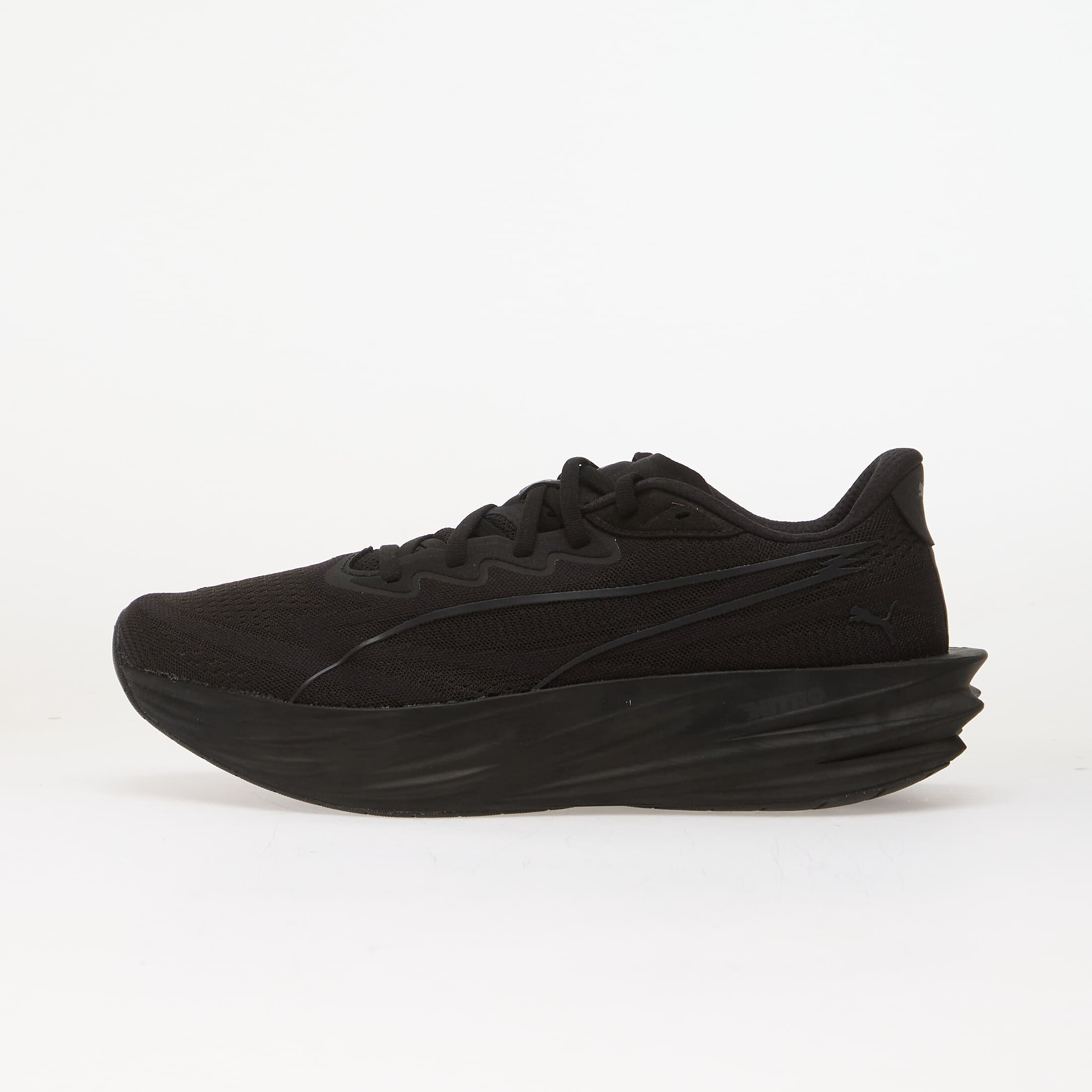 Puma Сникърси Deviate Pure Nitro Black/ Flat Dark Gray