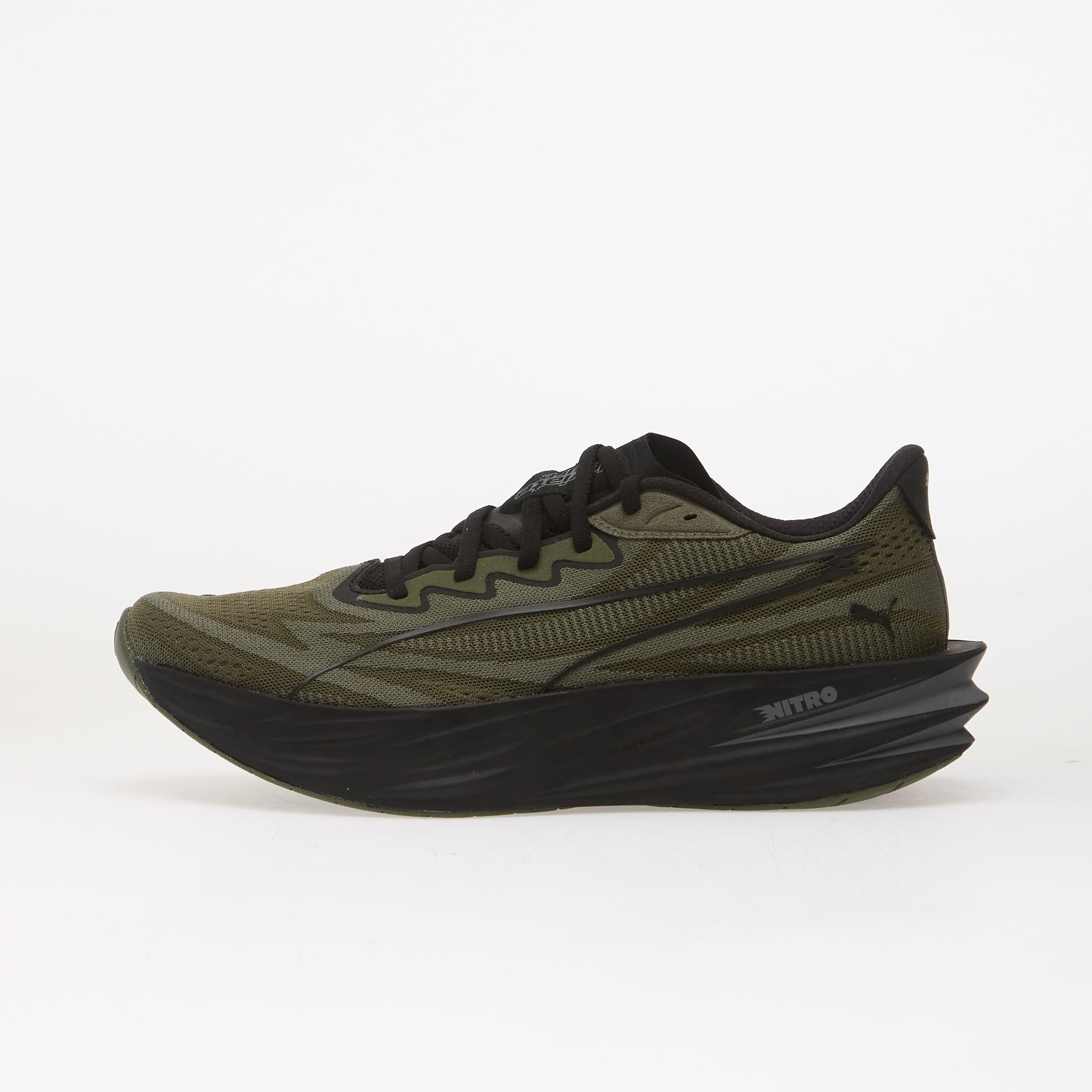 Puma Сникърси Deviate Pure Nitro Moss Veil/ Black