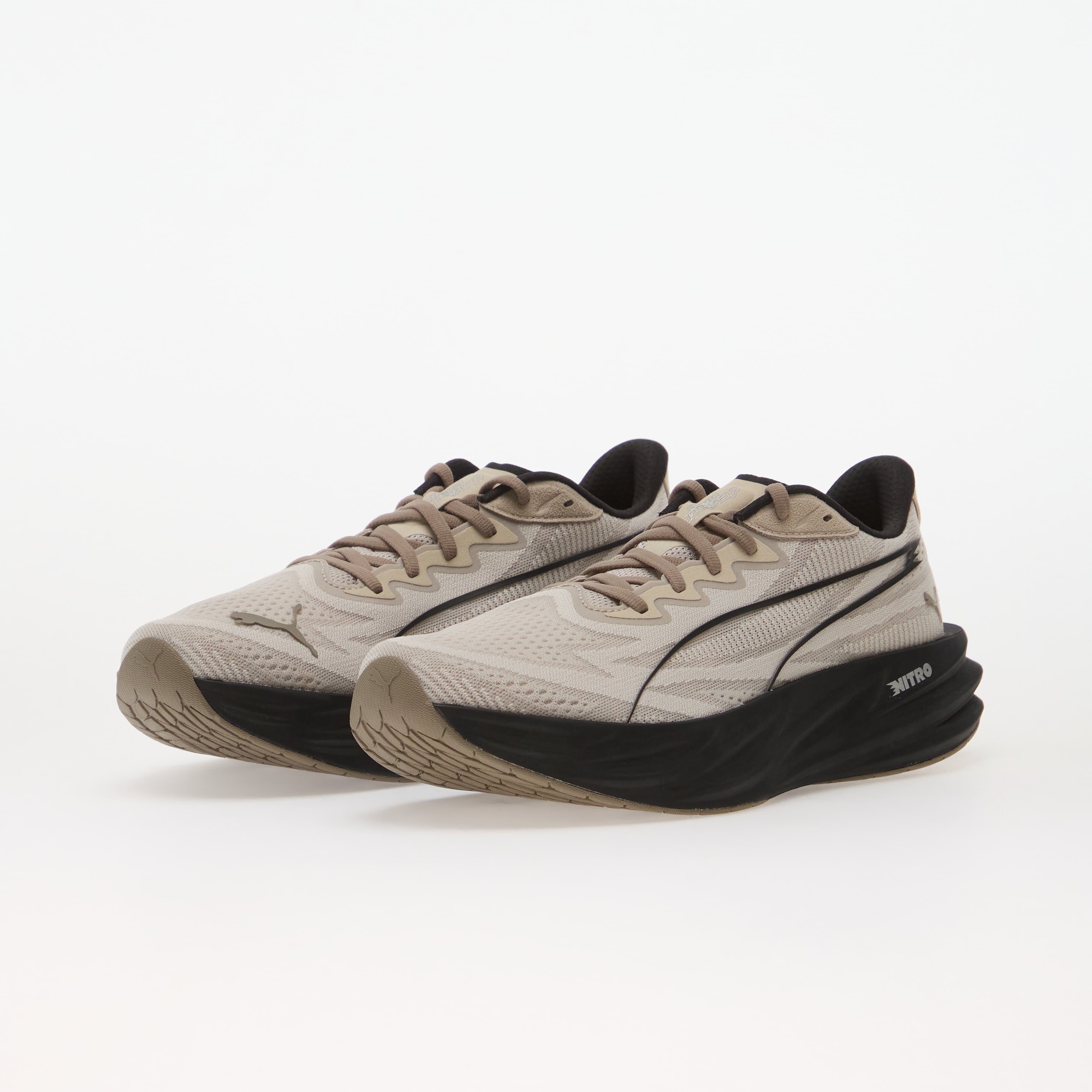 Puma Сникърси Deviate Pure Nitro Silver Fog/ Mouse Gray/ Black