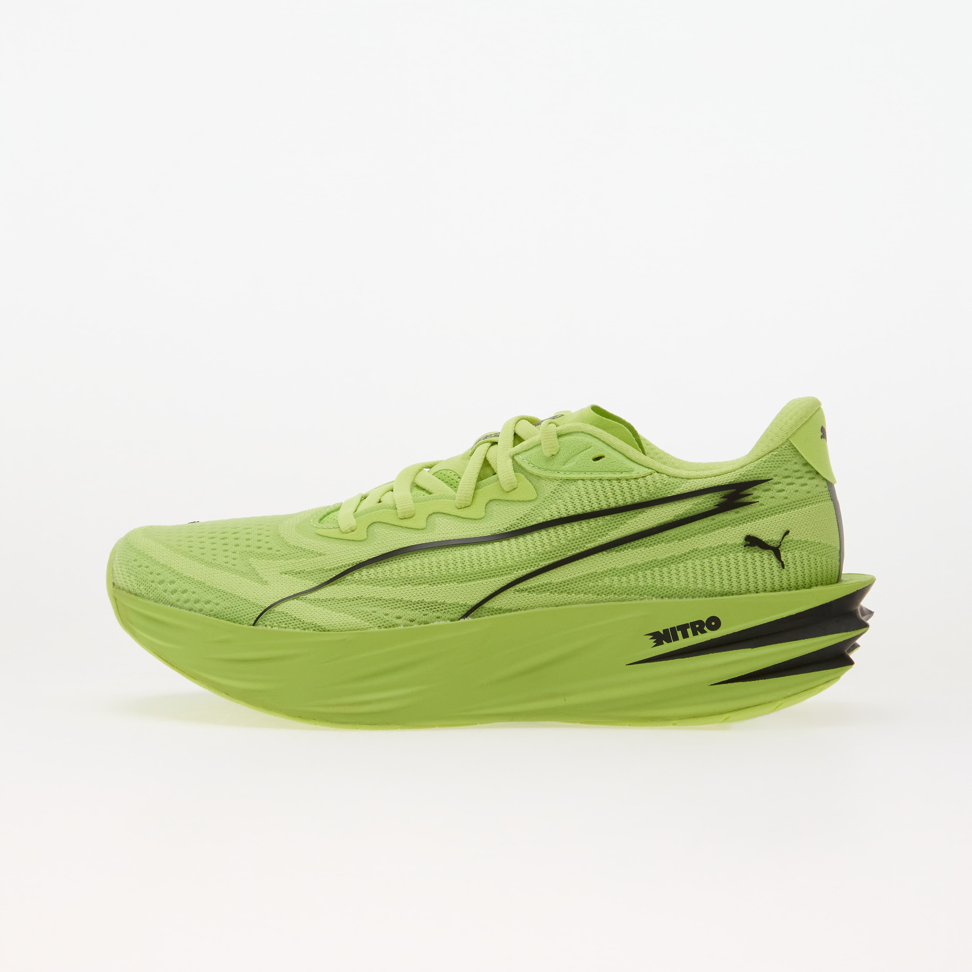 Puma Сникърси Deviate Pure Nitro Sunny Lime/ Black