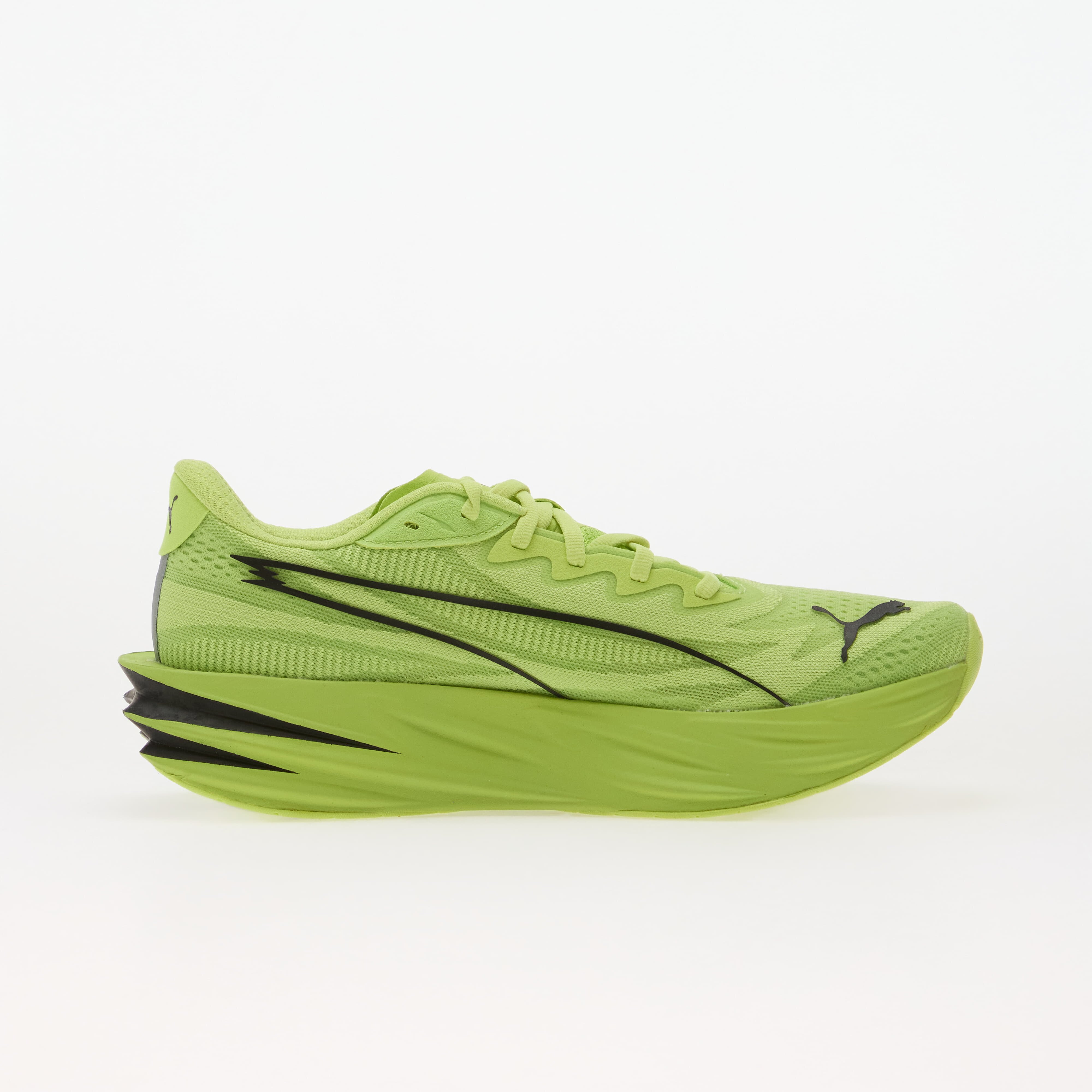 Puma Сникърси Deviate Pure Nitro Sunny Lime/ Black