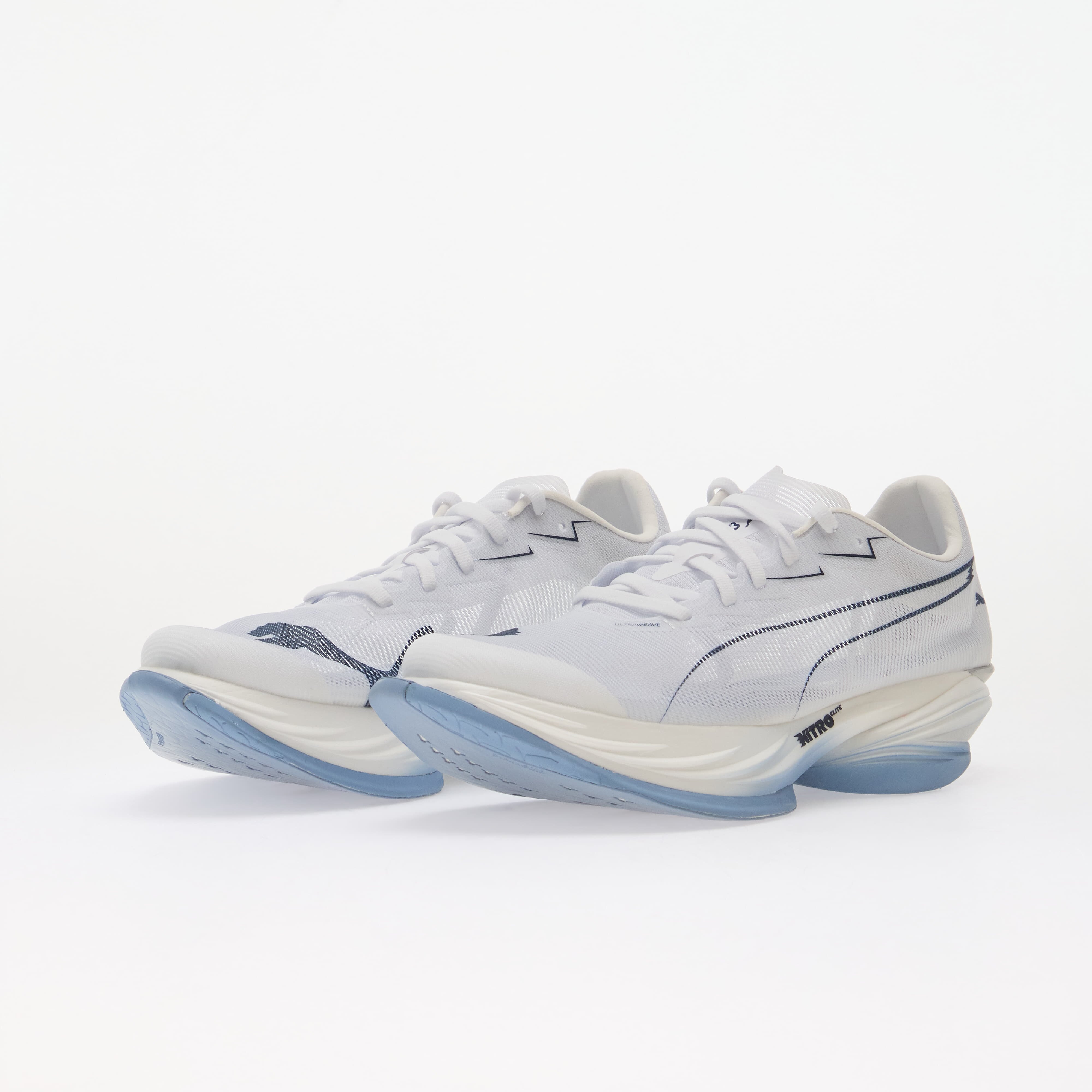 Puma Сникърси Fast-R Nitro Elite 3 Wns White/ Chambray Blue