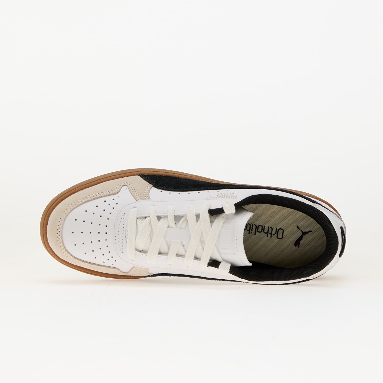 Puma Сникърси Indoor White- Black-Gum