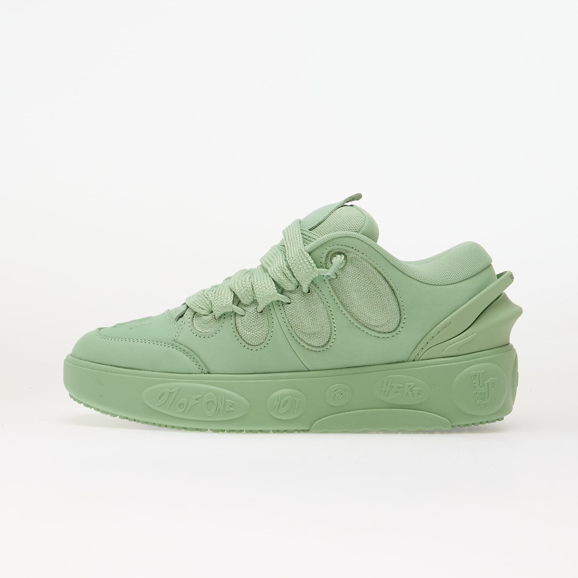 Puma Сникърси La France Pure Green/ Gray Sky