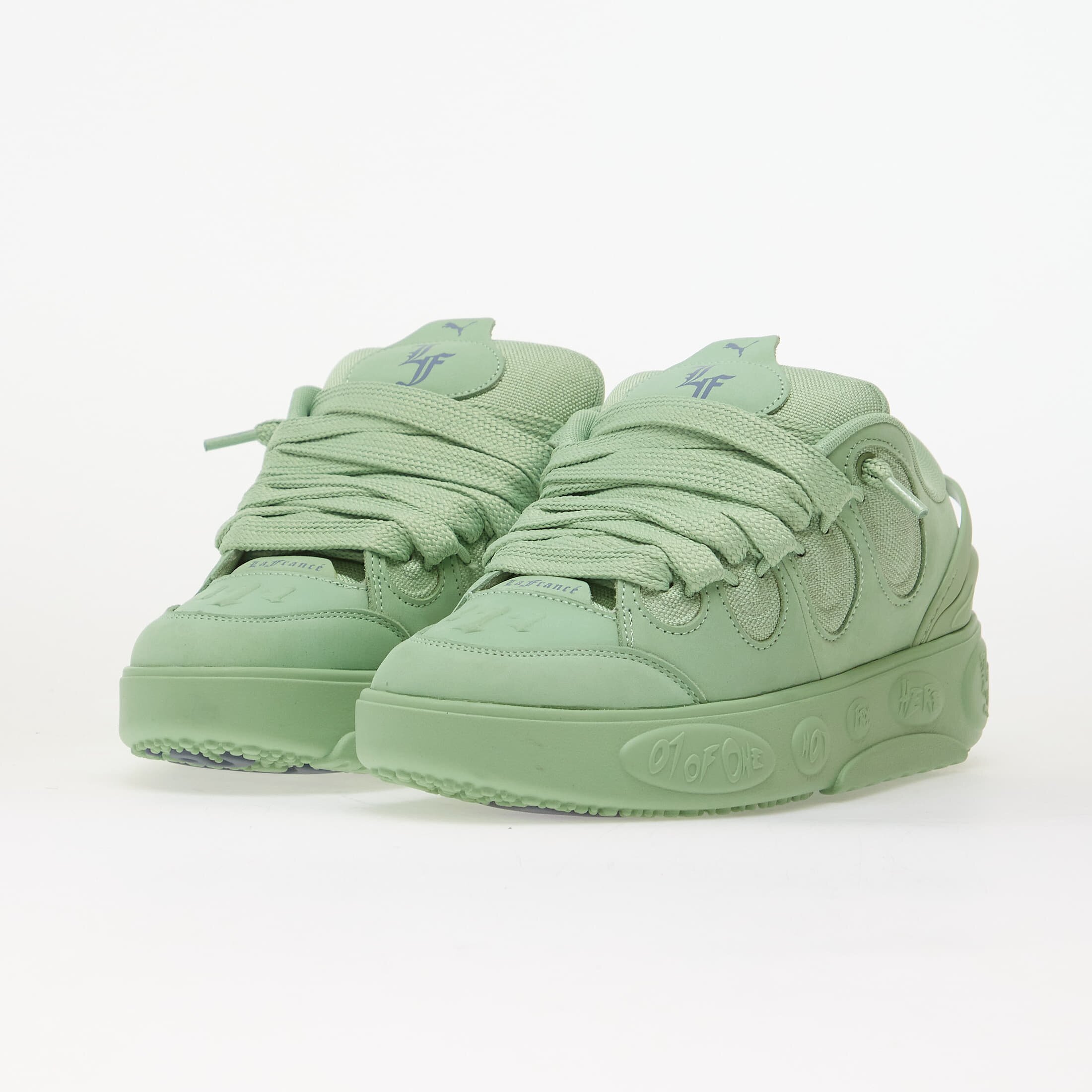 Puma Сникърси La France Pure Green/ Gray Sky