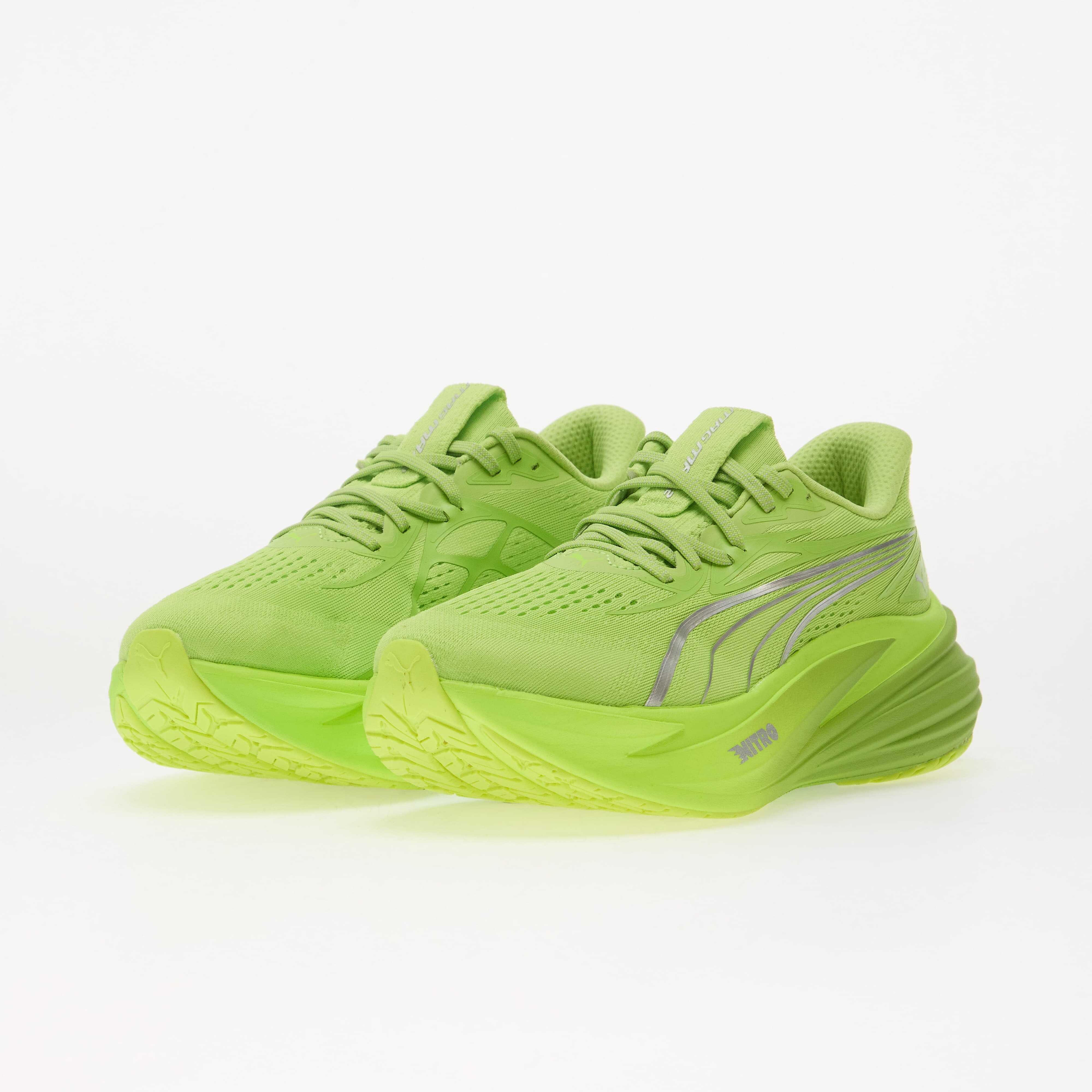 Puma Сникърси Magmax Nitro 2 Sunny Lime/ Silver