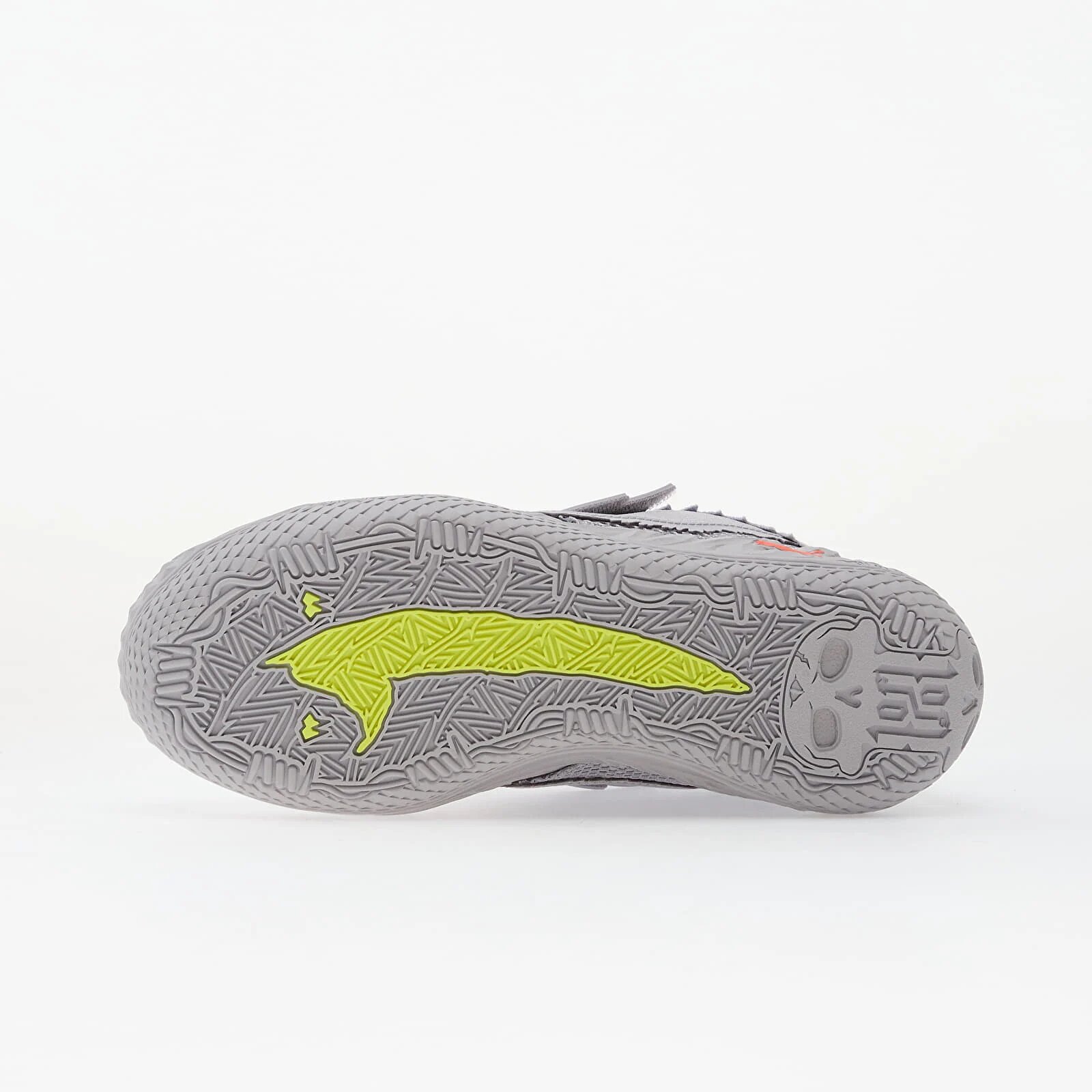 Puma Сникърси MB.05 Metallic Vibrant Silver-Yellow Alert-Glowing Red