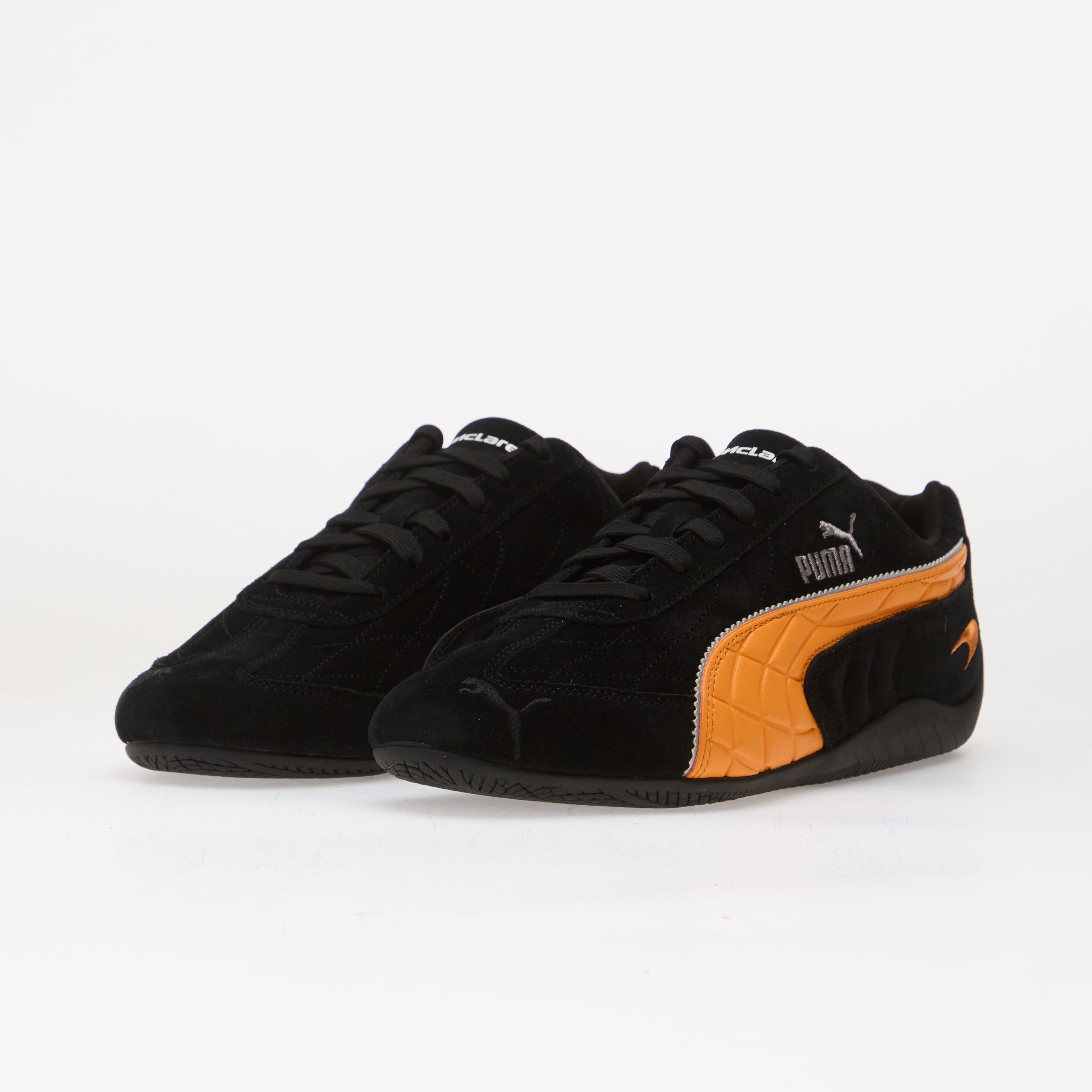 Puma Сникърси Mclaren Speedcat Black/ Bright Papaya