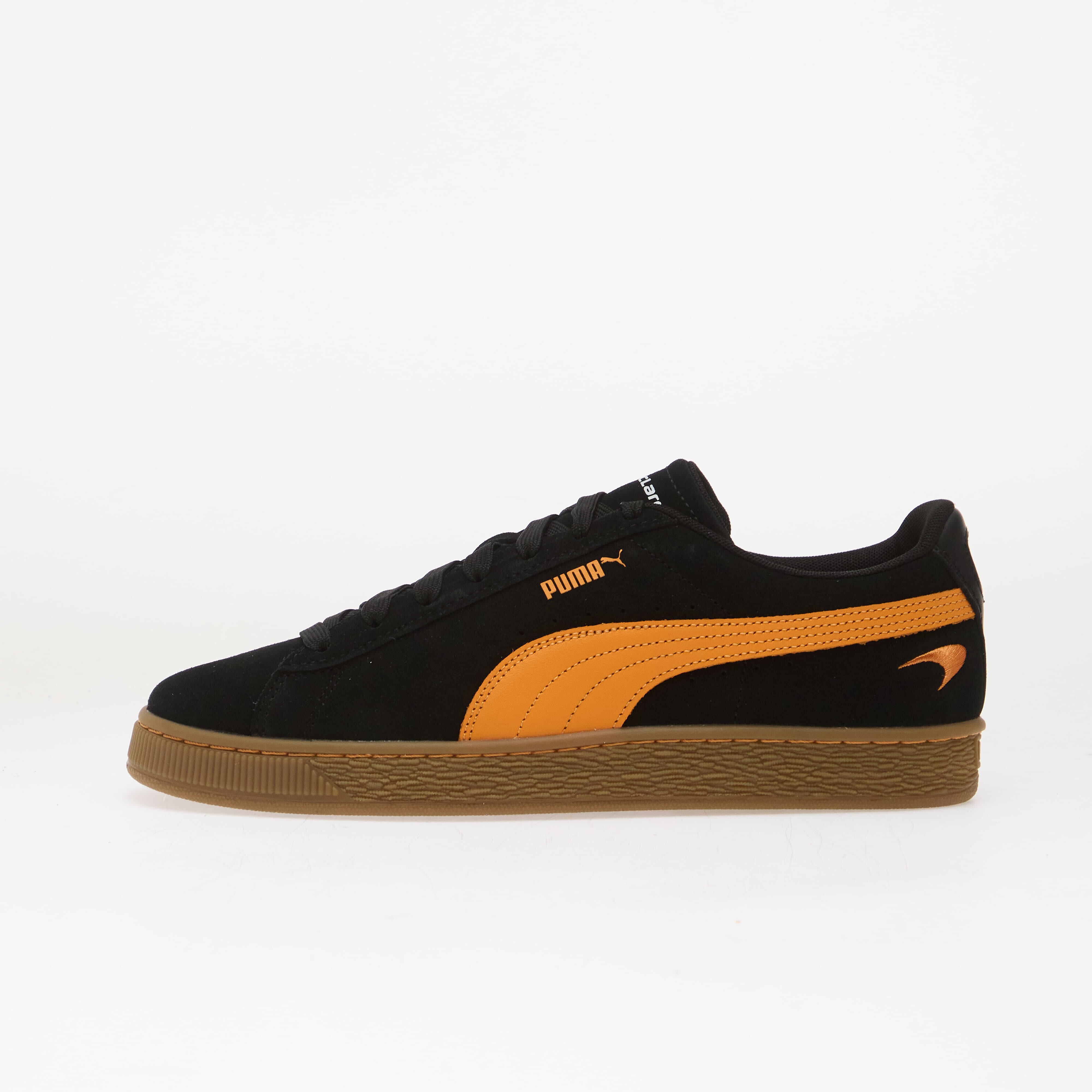 Puma Сникърси Mclaren Suede Og Black/ Papaya
