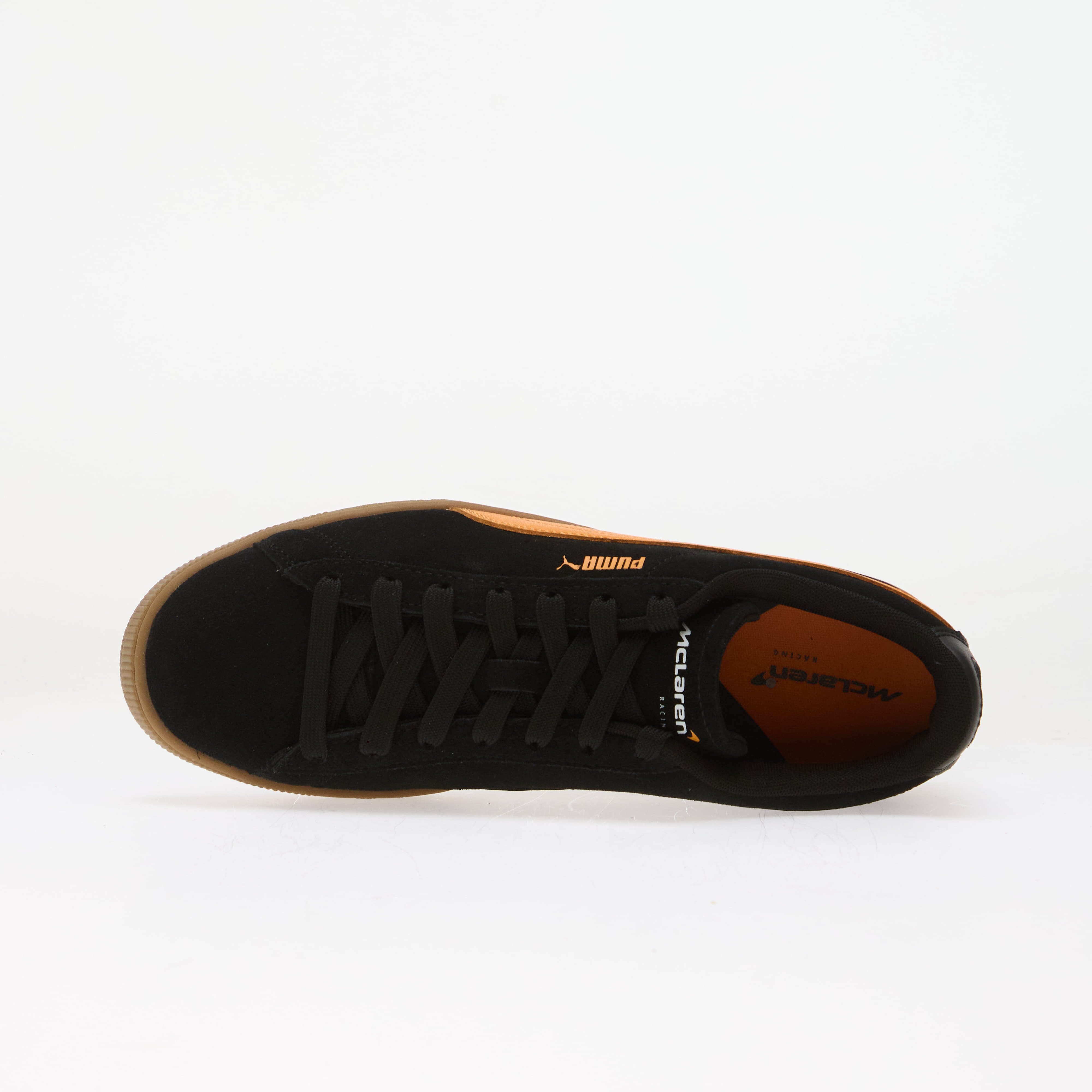 Puma Сникърси Mclaren Suede Og Black/ Papaya